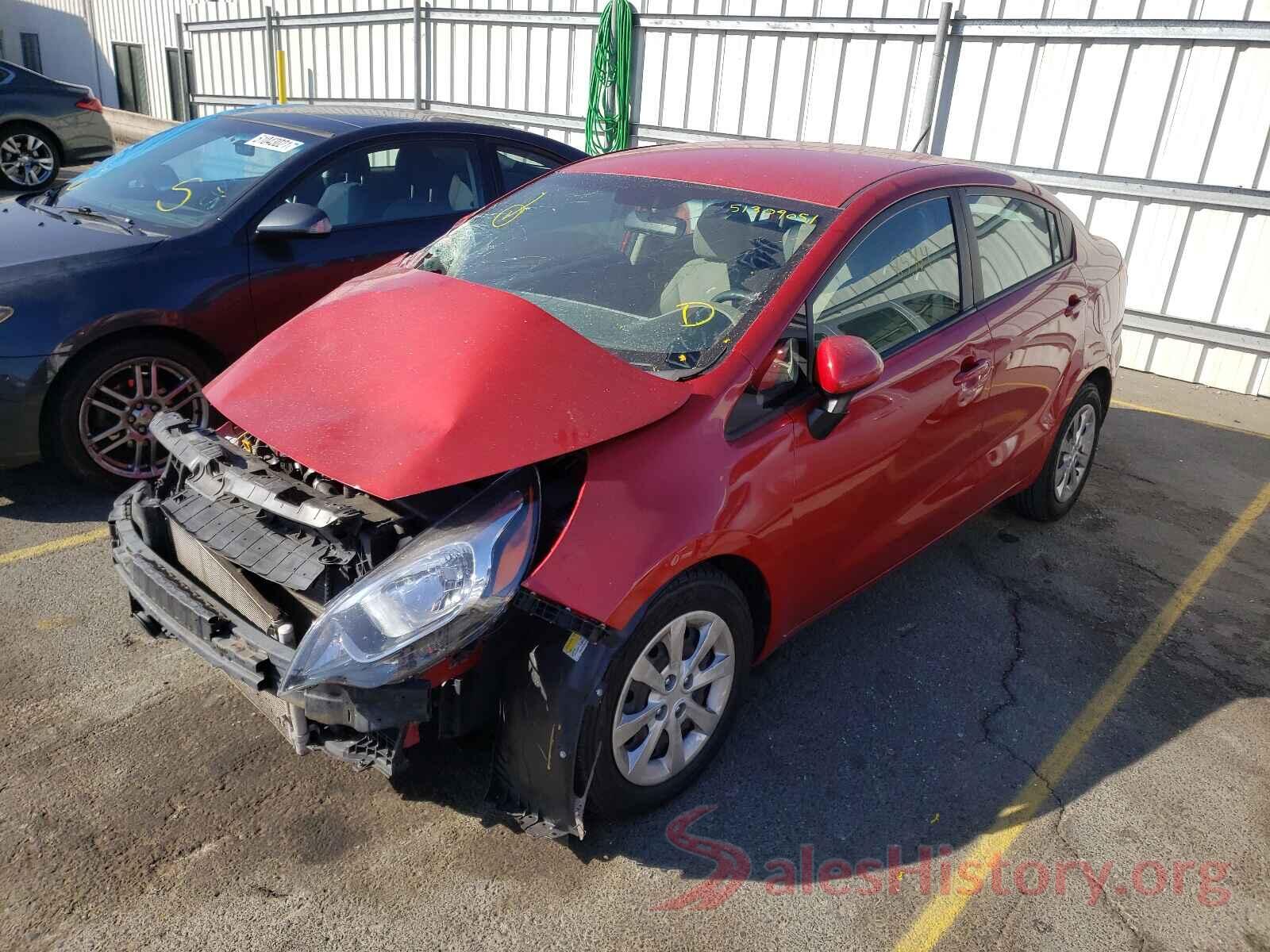 KNADM4A36H6011399 2017 KIA RIO