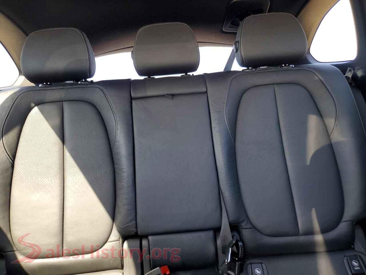 2018 BMW X1 VIN WBXHU7C37J5L09784, odometer mileage