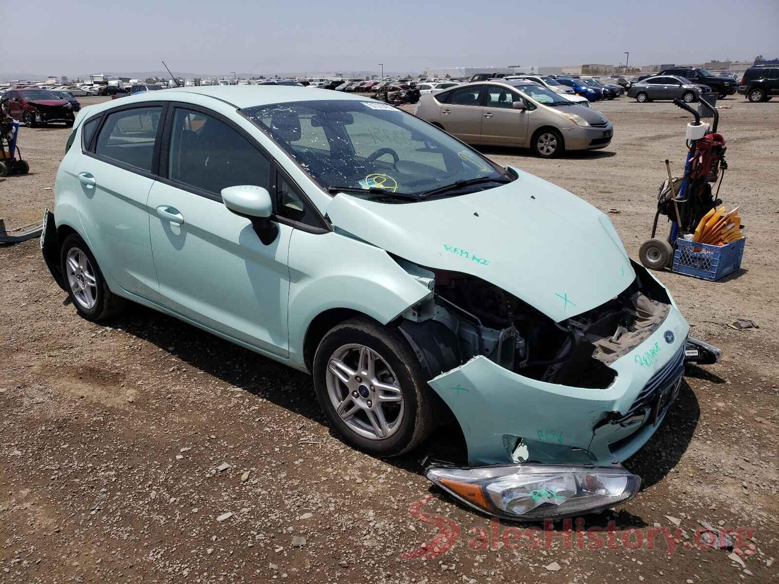 3FADP4EJ3HM162256 2017 FORD FIESTA