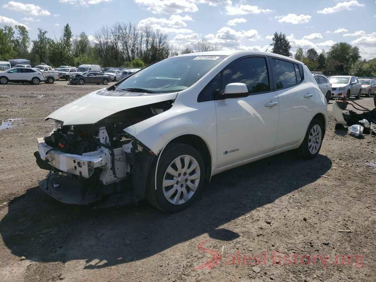 1N4AZ0CP0FC317003 2015 NISSAN LEAF