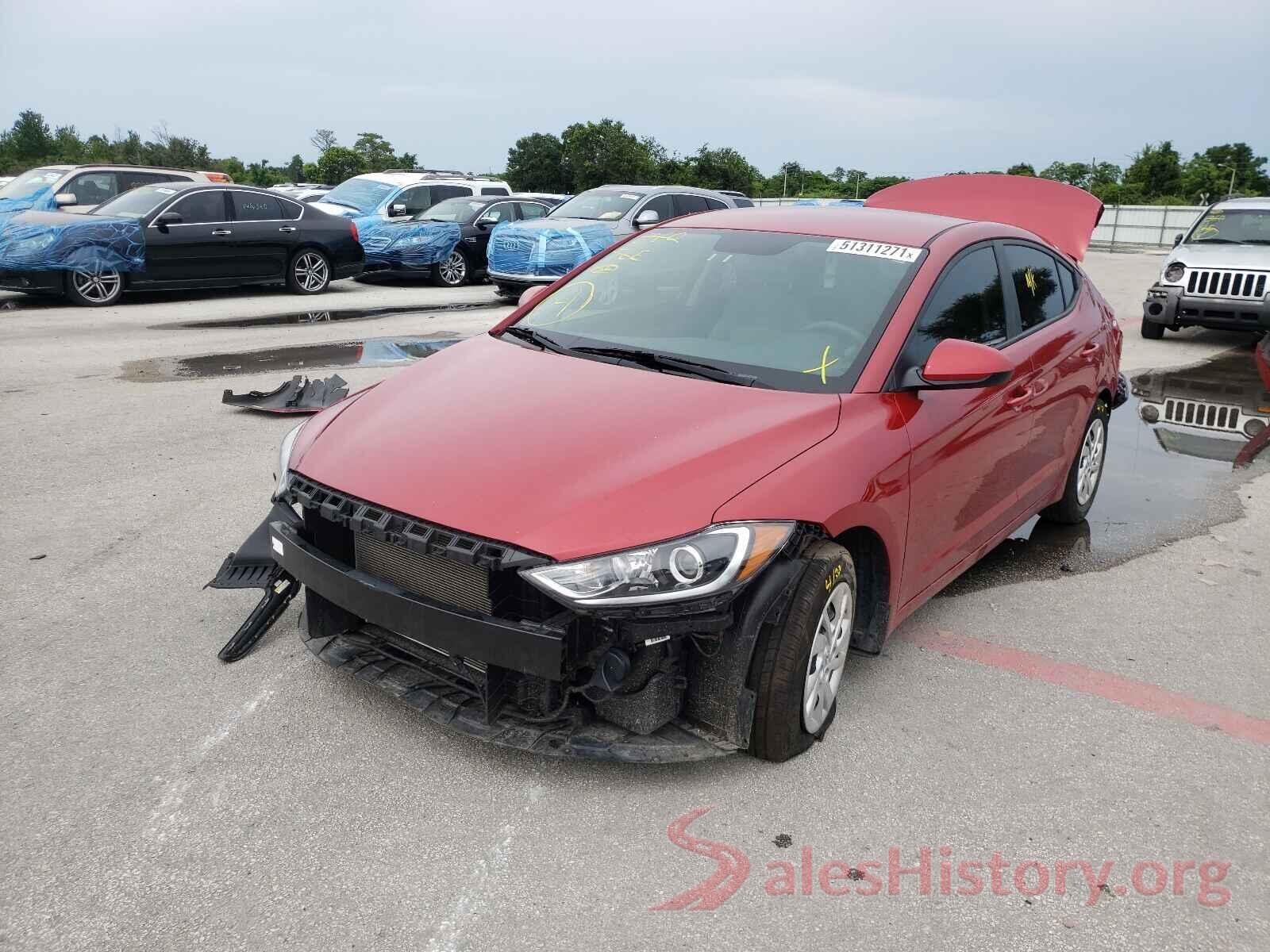 5NPD74LF0JH225995 2018 HYUNDAI ELANTRA