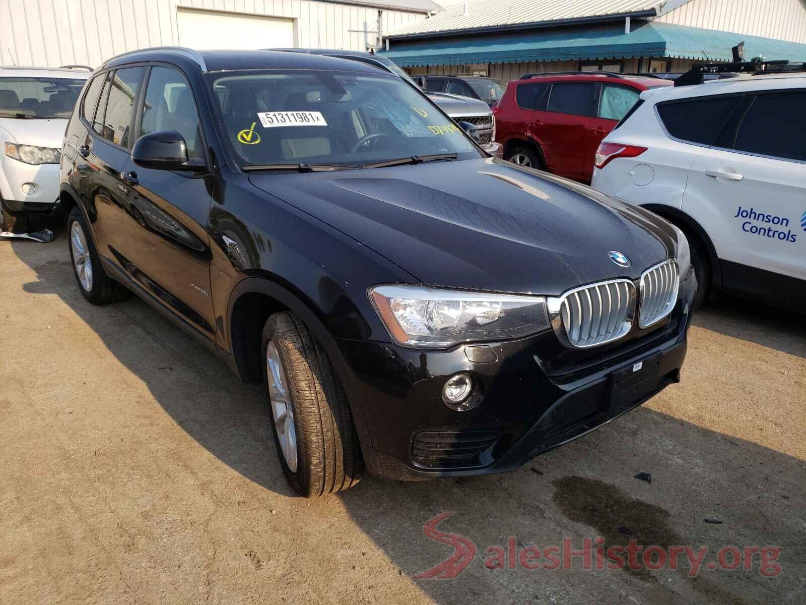 5UXWX9C59G0D74474 2016 BMW X3