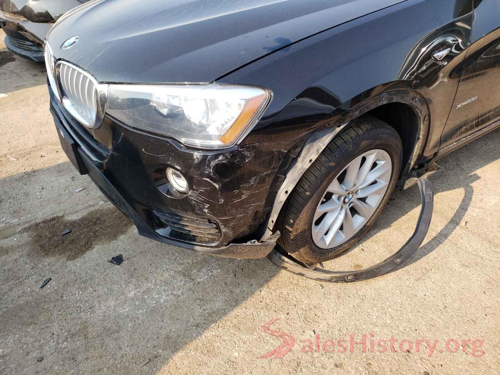 5UXWX9C59G0D74474 2016 BMW X3