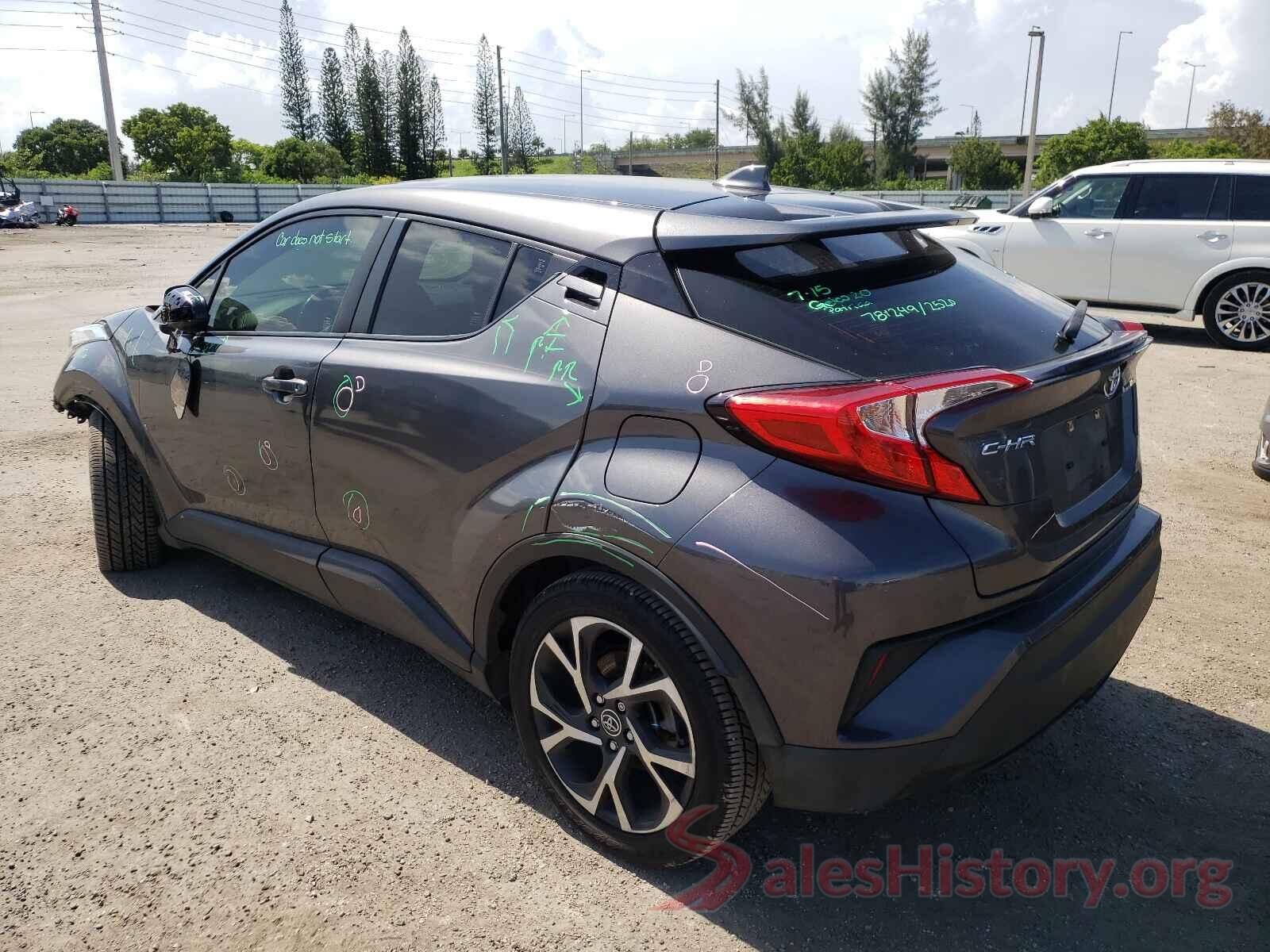 JTNKHMBX8J1004808 2018 TOYOTA C-HR