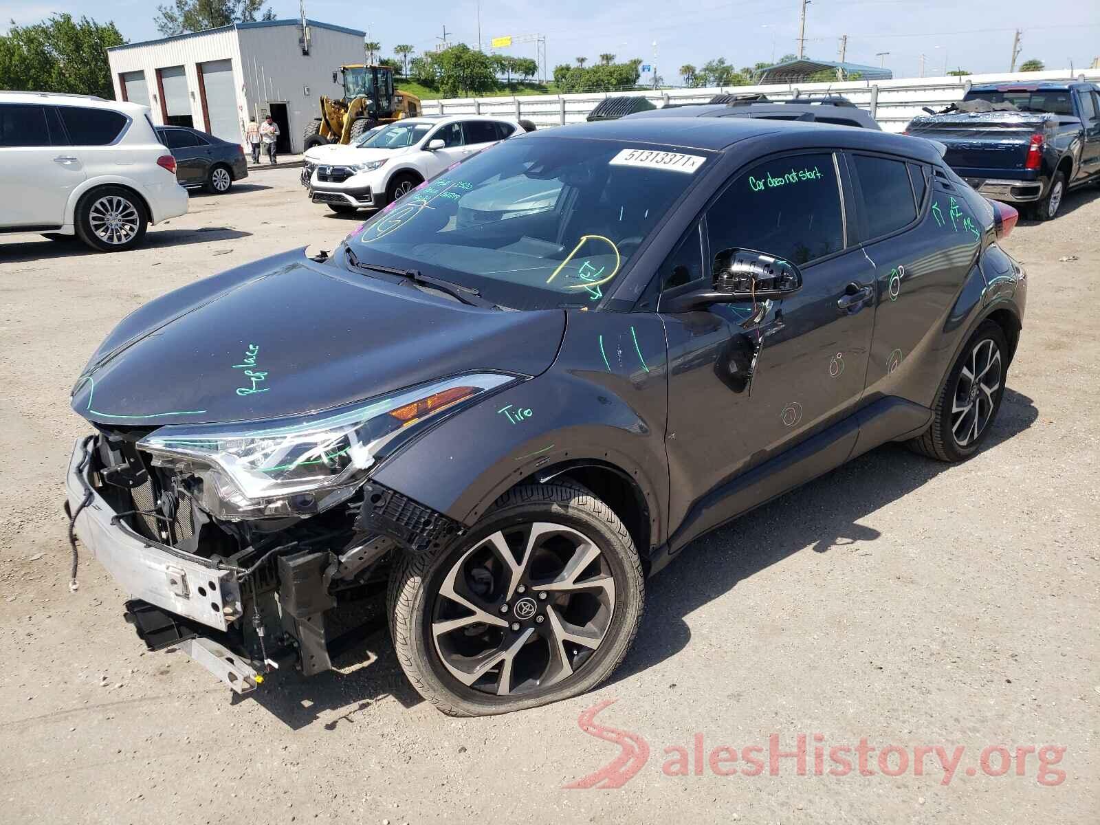 JTNKHMBX8J1004808 2018 TOYOTA C-HR