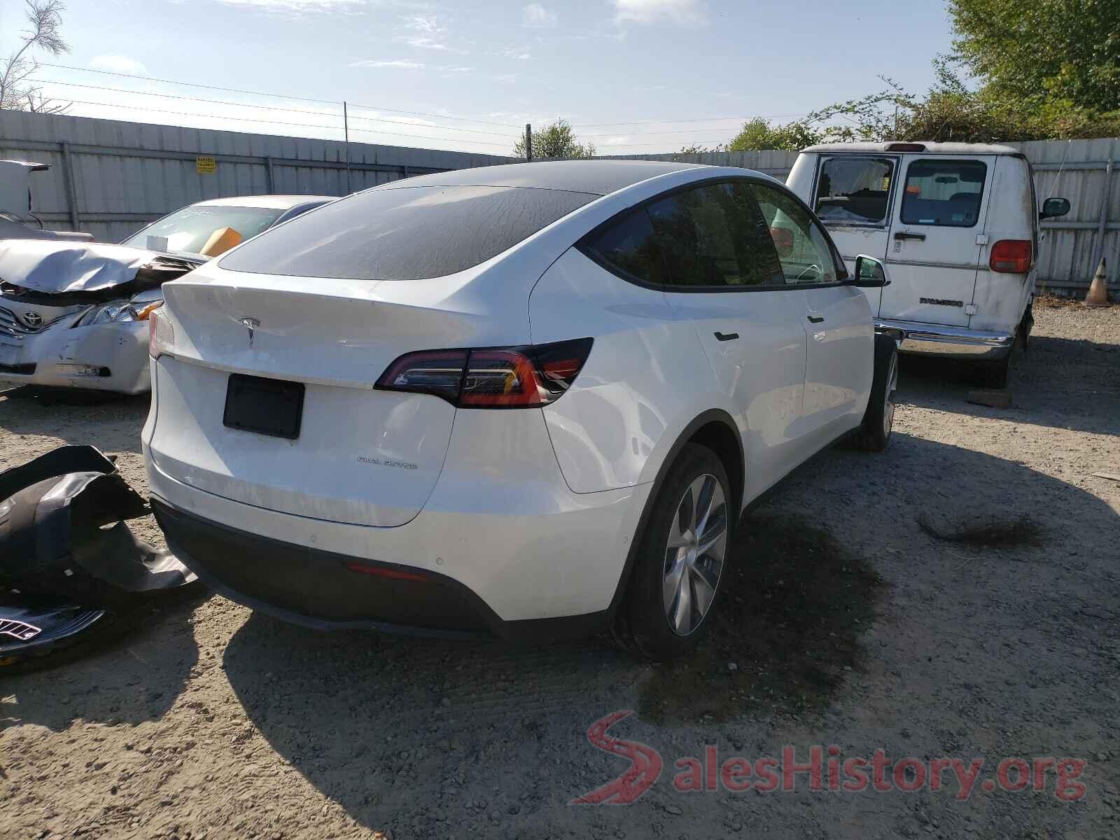 5YJYGDEE8MF081685 2021 TESLA MODEL Y