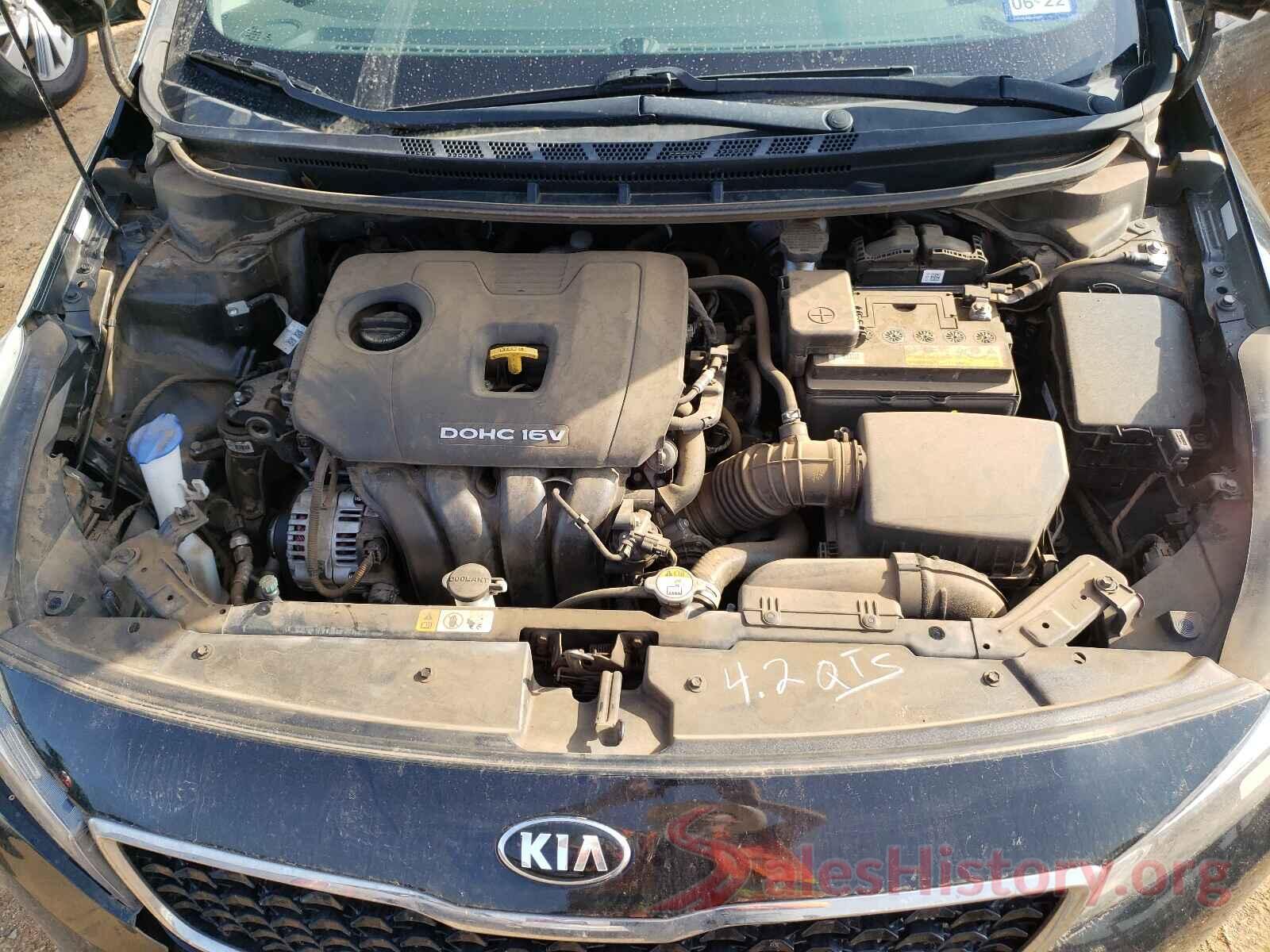 3KPFK4A77HE116354 2017 KIA FORTE