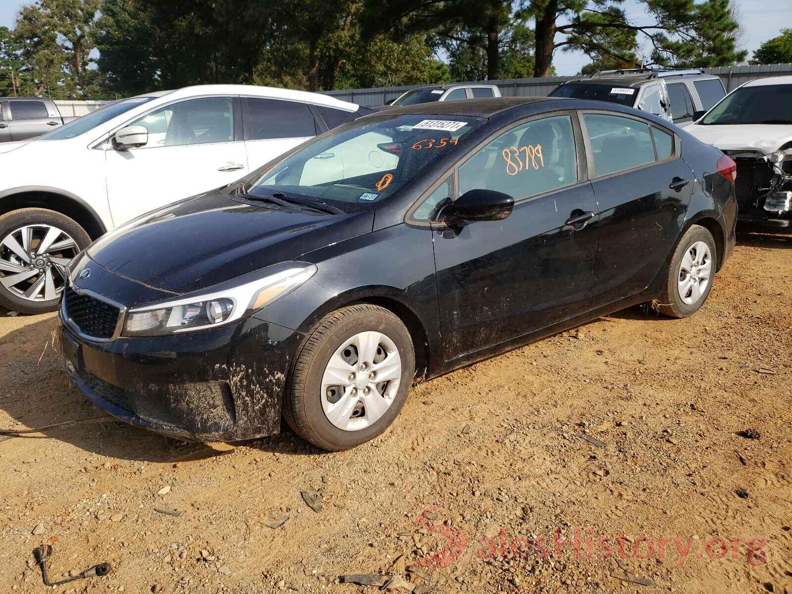 3KPFK4A77HE116354 2017 KIA FORTE