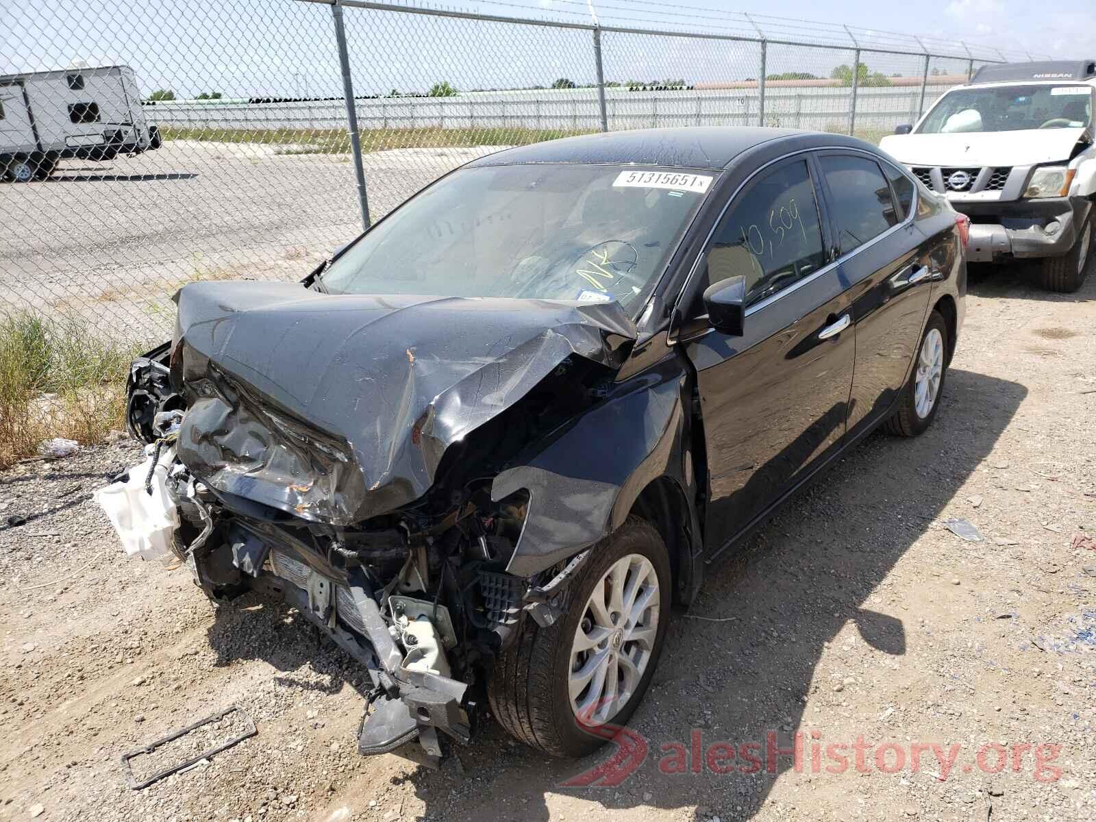 3N1AB7AP8KL611728 2019 NISSAN SENTRA