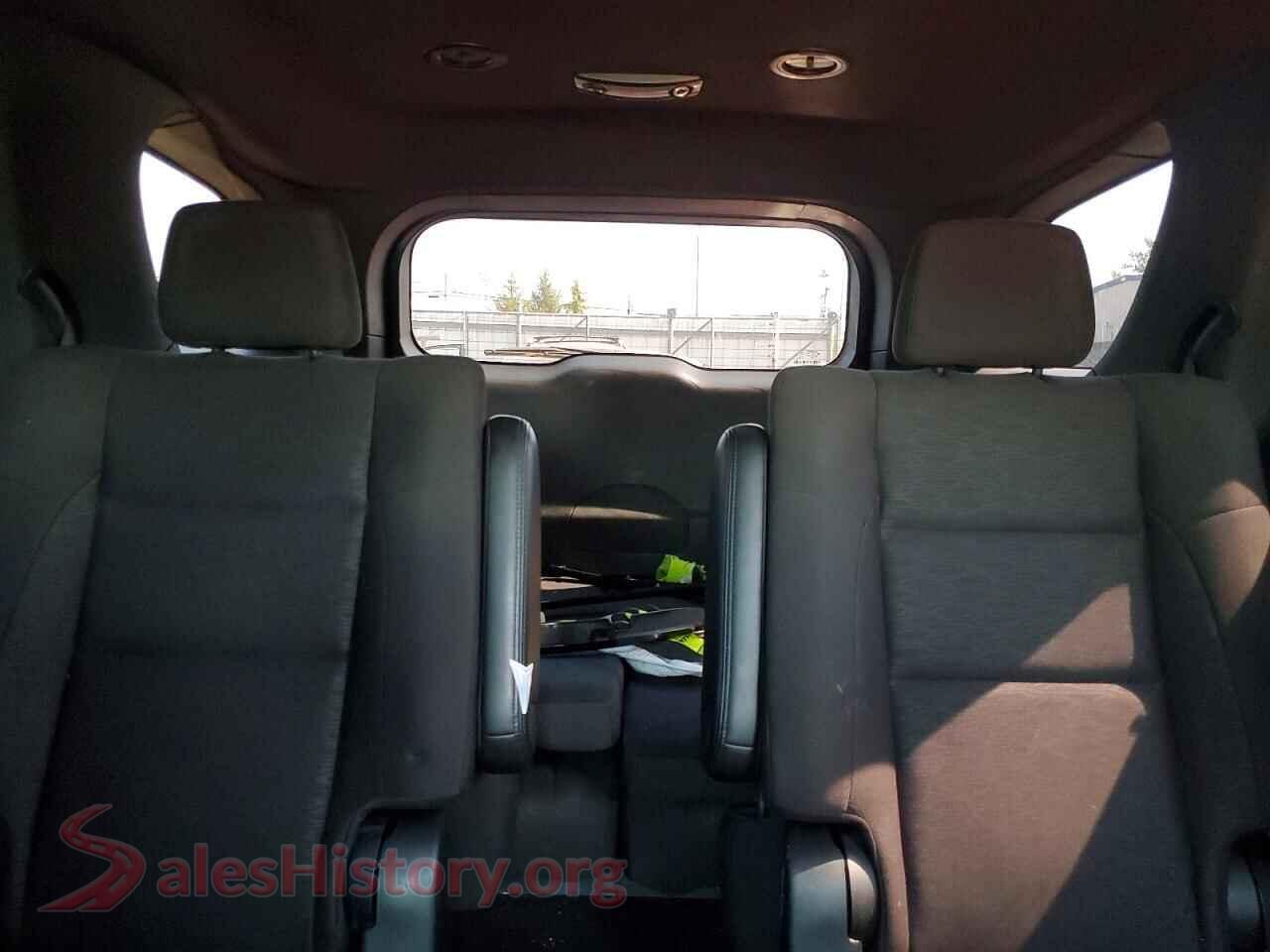 2021 DODGE DURANGO VIN 1C4RDJAG5MC630274, odometer mileage