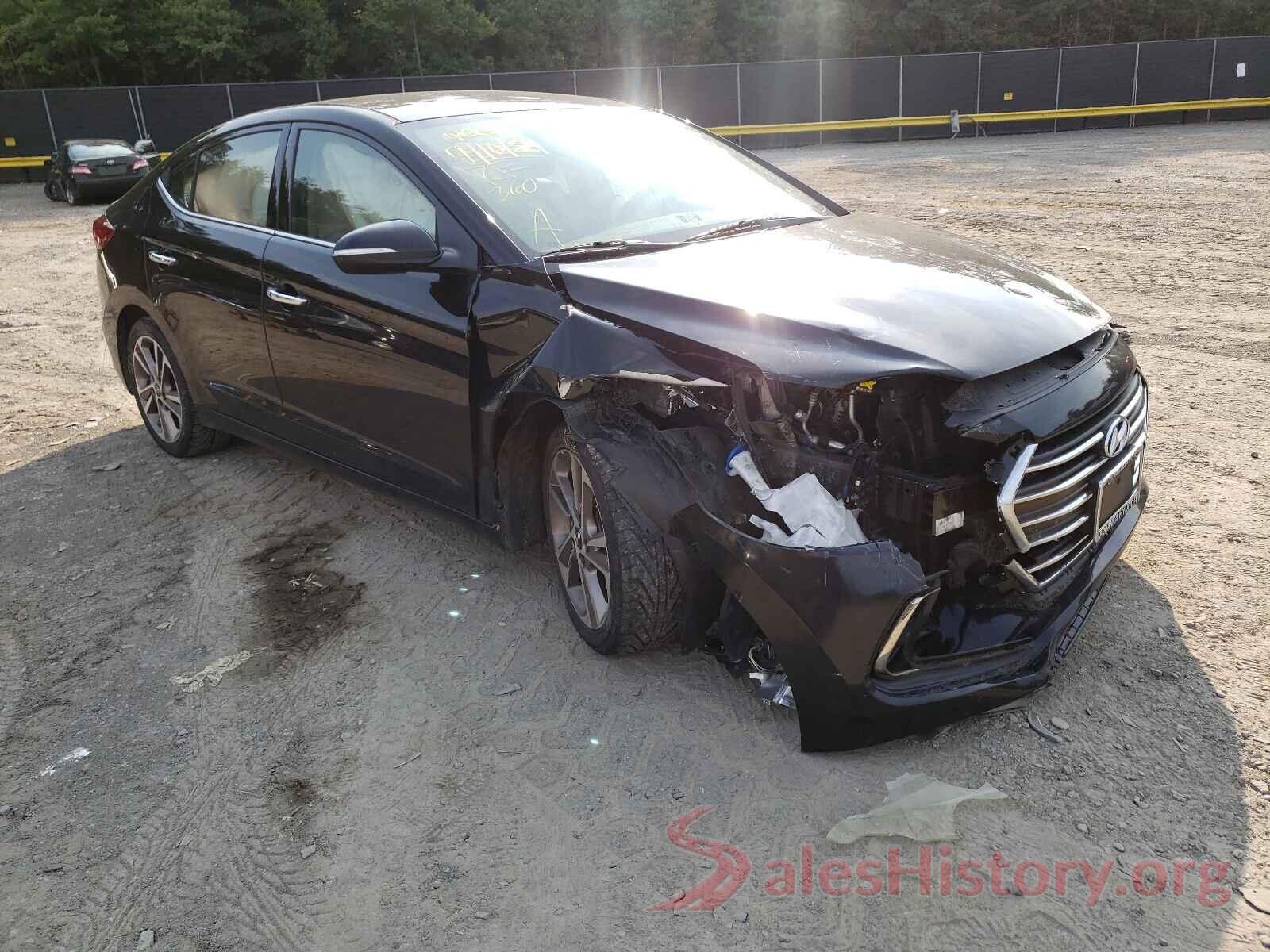 5NPD84LF2HH014837 2017 HYUNDAI ELANTRA