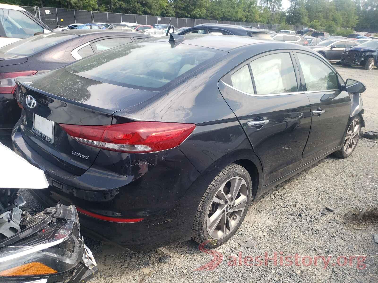 5NPD84LF2HH014837 2017 HYUNDAI ELANTRA