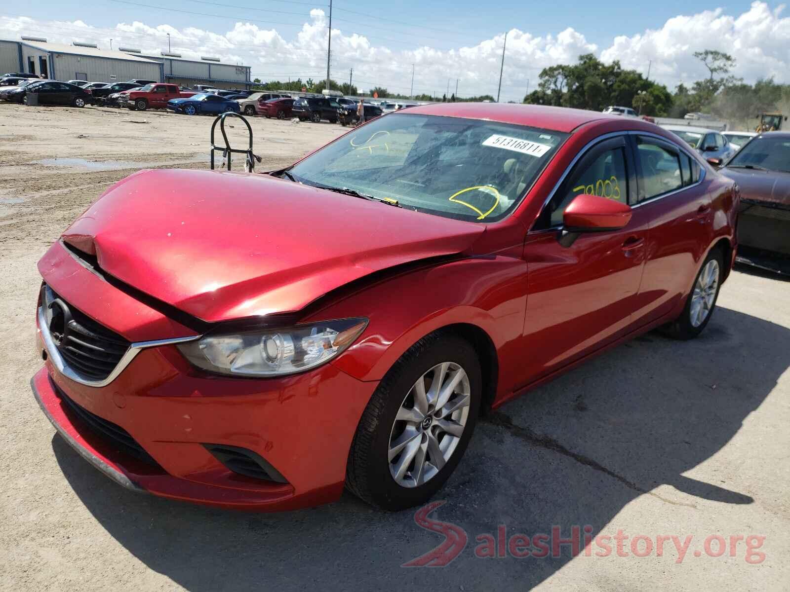 JM1GJ1U51G1431670 2016 MAZDA 6