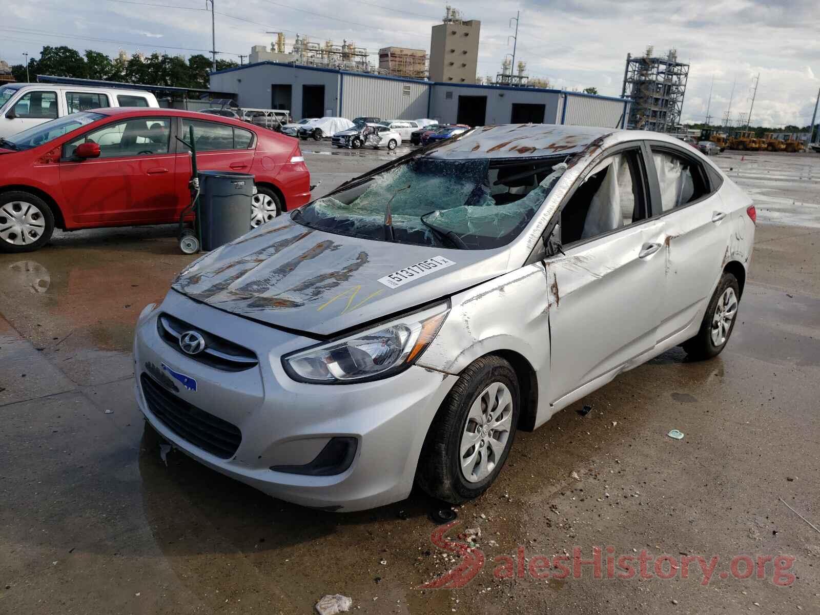 KMHCT4AE7HU221391 2017 HYUNDAI ACCENT