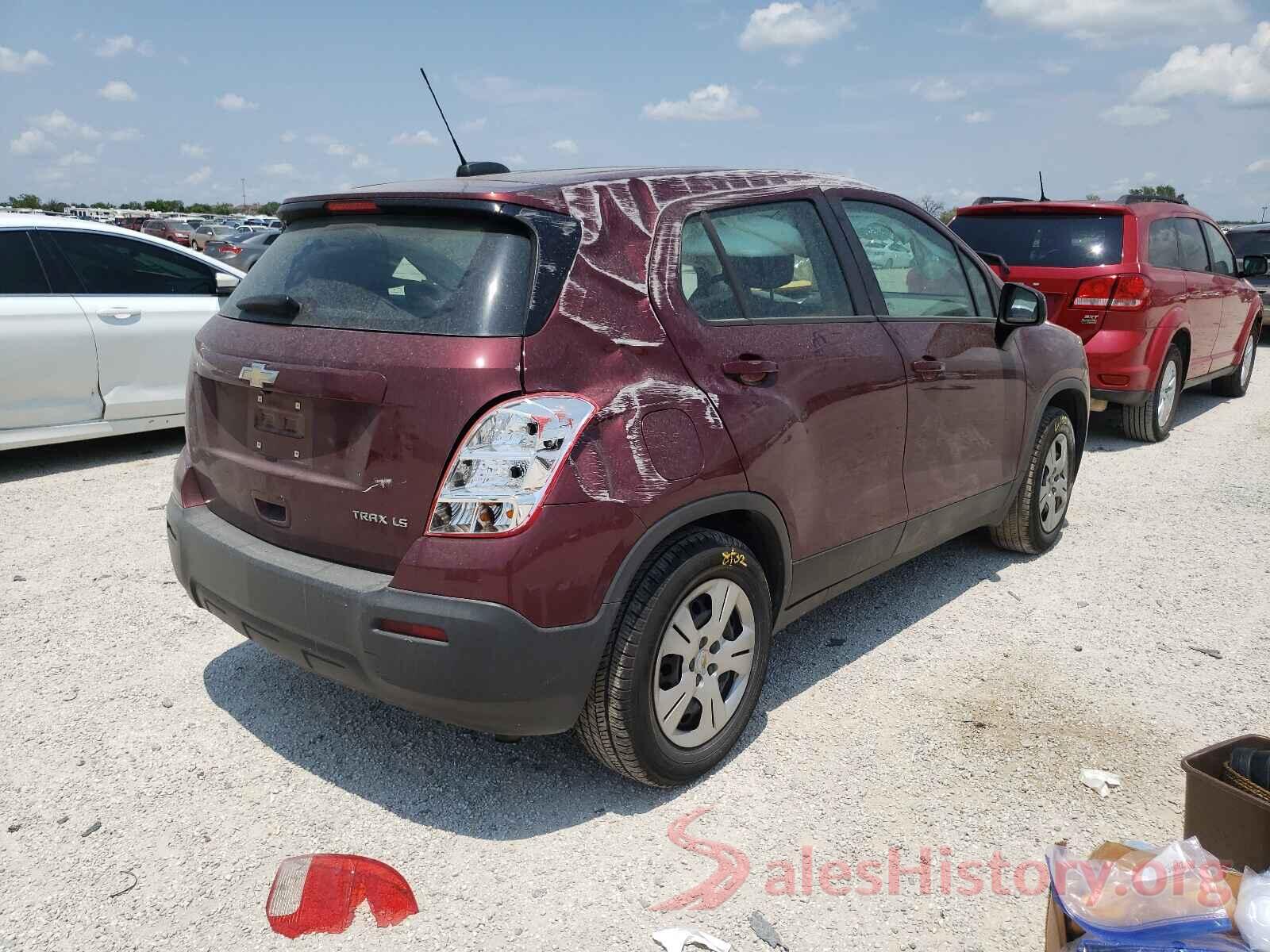 3GNCJKSB5GL255381 2016 CHEVROLET TRAX