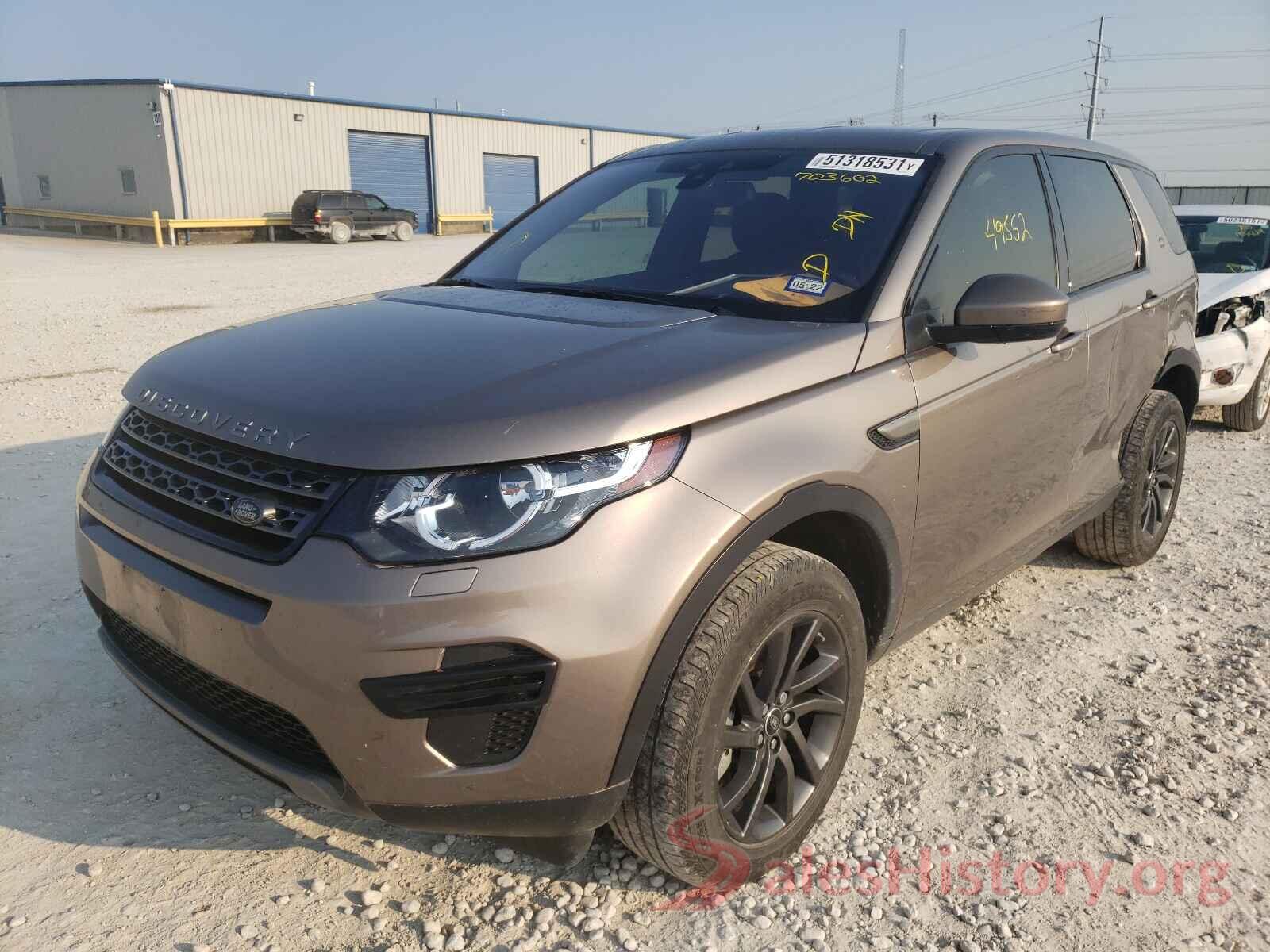 SALCP2BG7HH703602 2017 LAND ROVER DISCOVERY