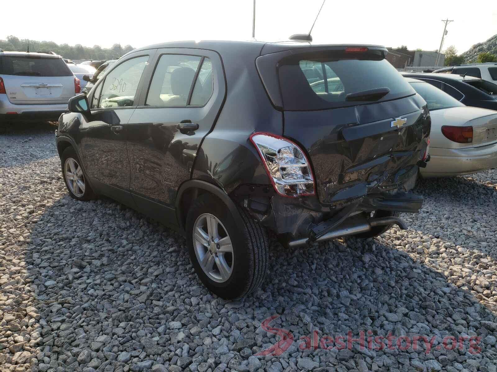 3GNCJKSBXLL273272 2020 CHEVROLET TRAX