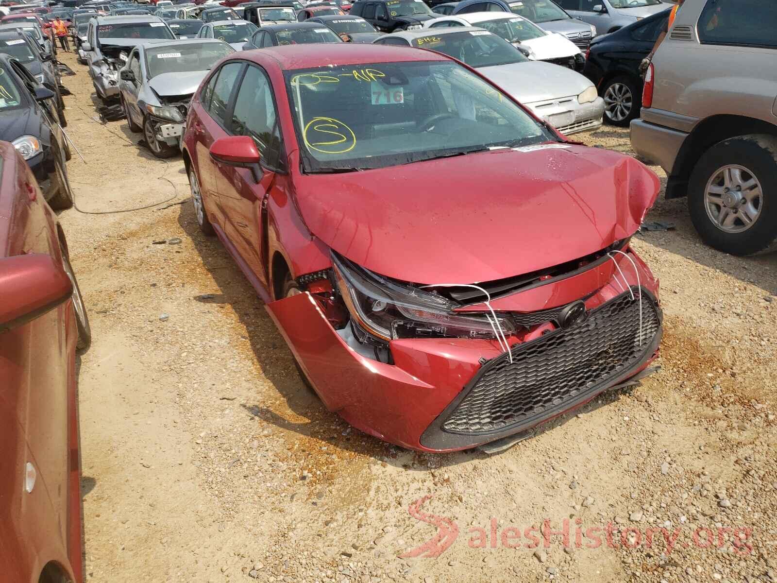 JTDEPMAE0MJ168904 2021 TOYOTA COROLLA