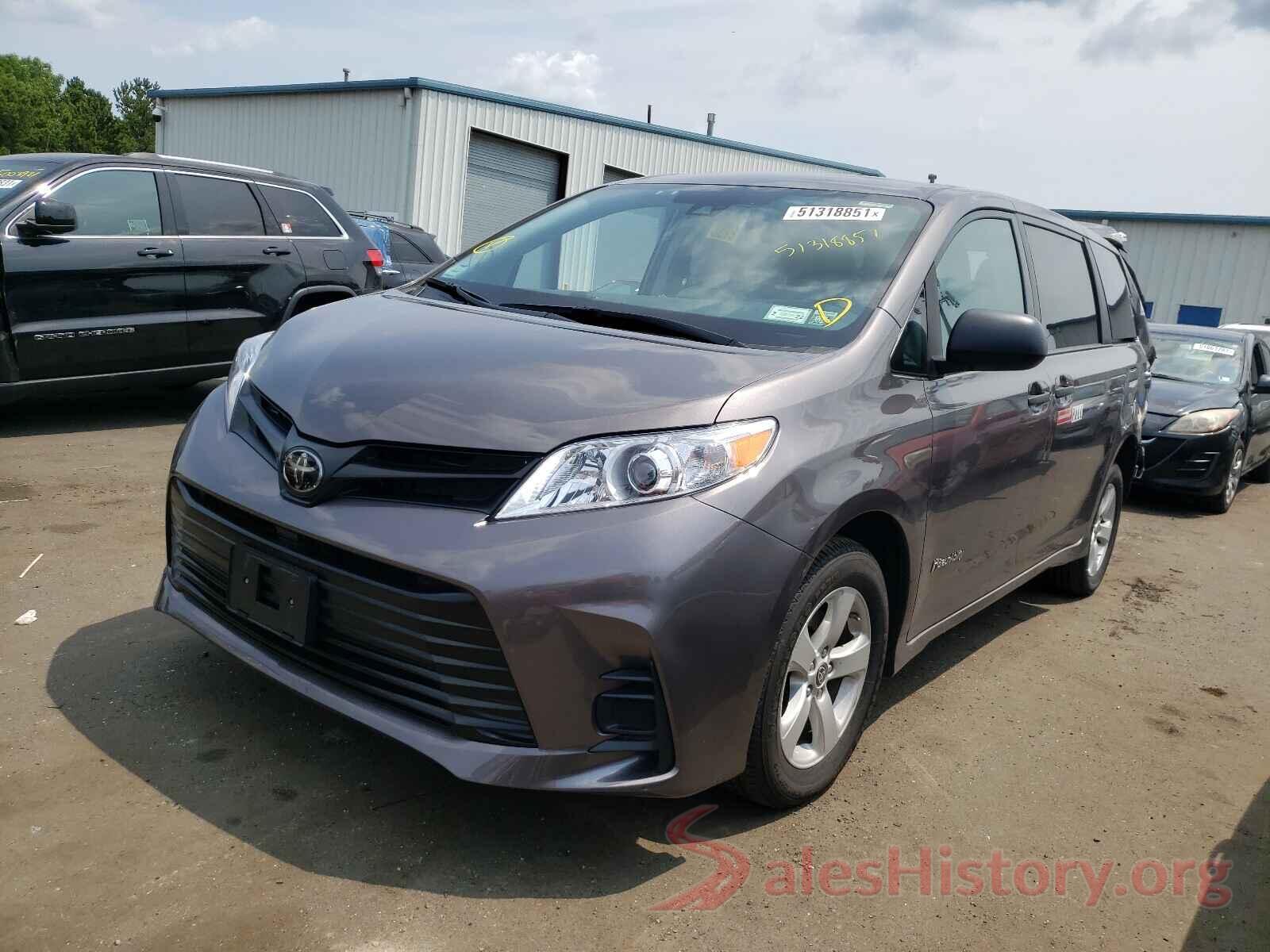 5TDZZ3DC1LS075925 2020 TOYOTA SIENNA