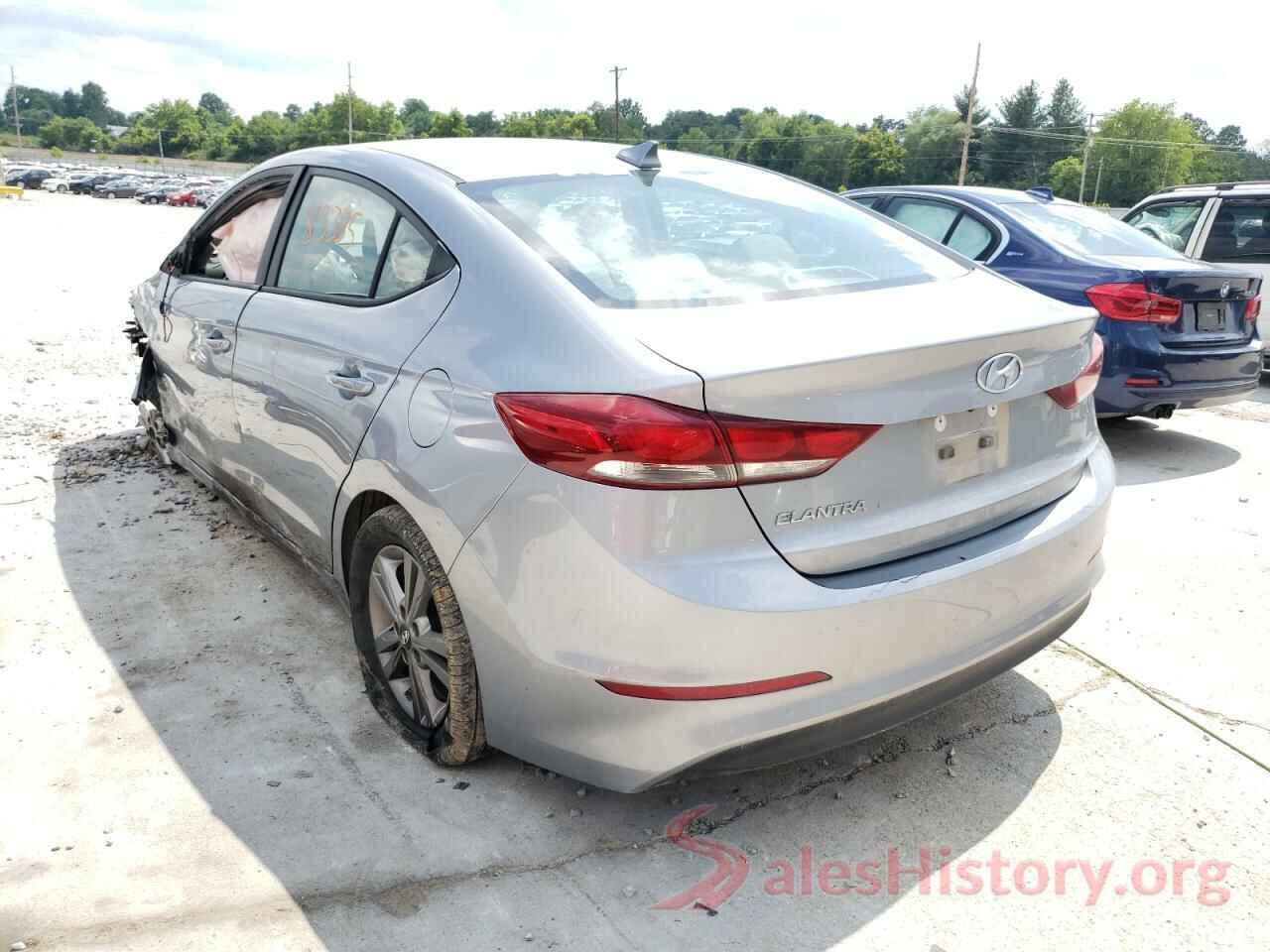 5NPD84LF7HH189374 2017 HYUNDAI ELANTRA