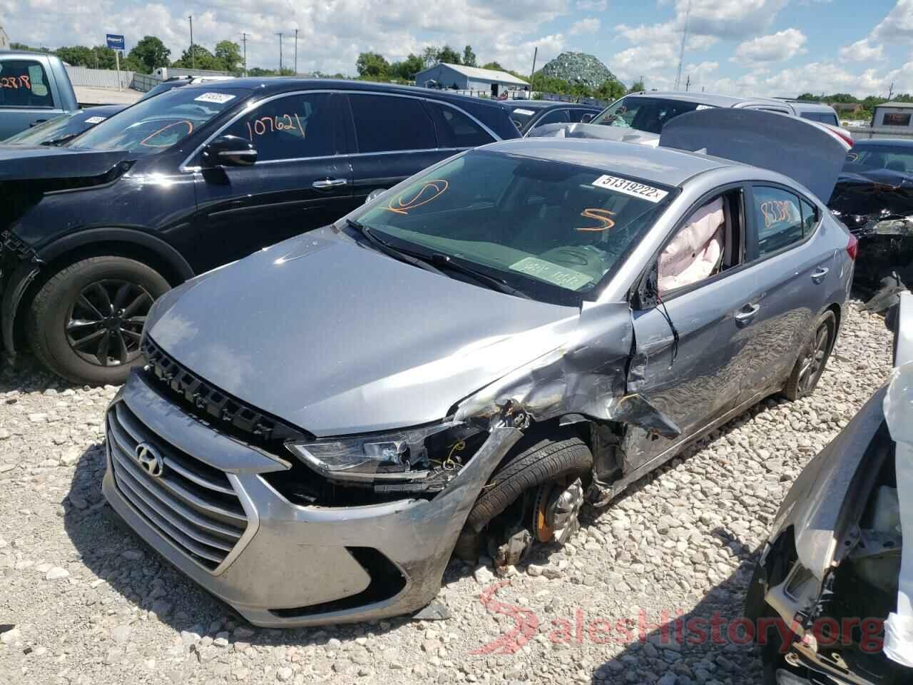 5NPD84LF7HH189374 2017 HYUNDAI ELANTRA