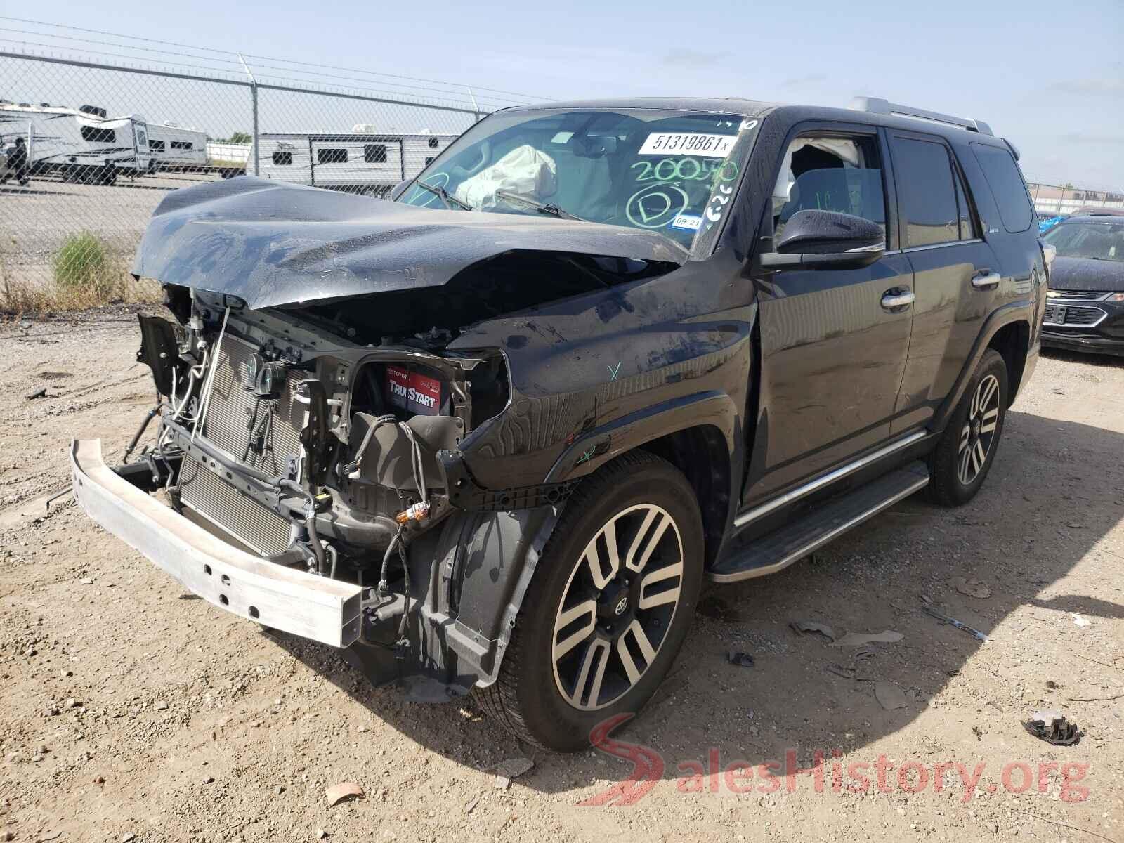 JTEZU5JR5K5200590 2019 TOYOTA 4RUNNER