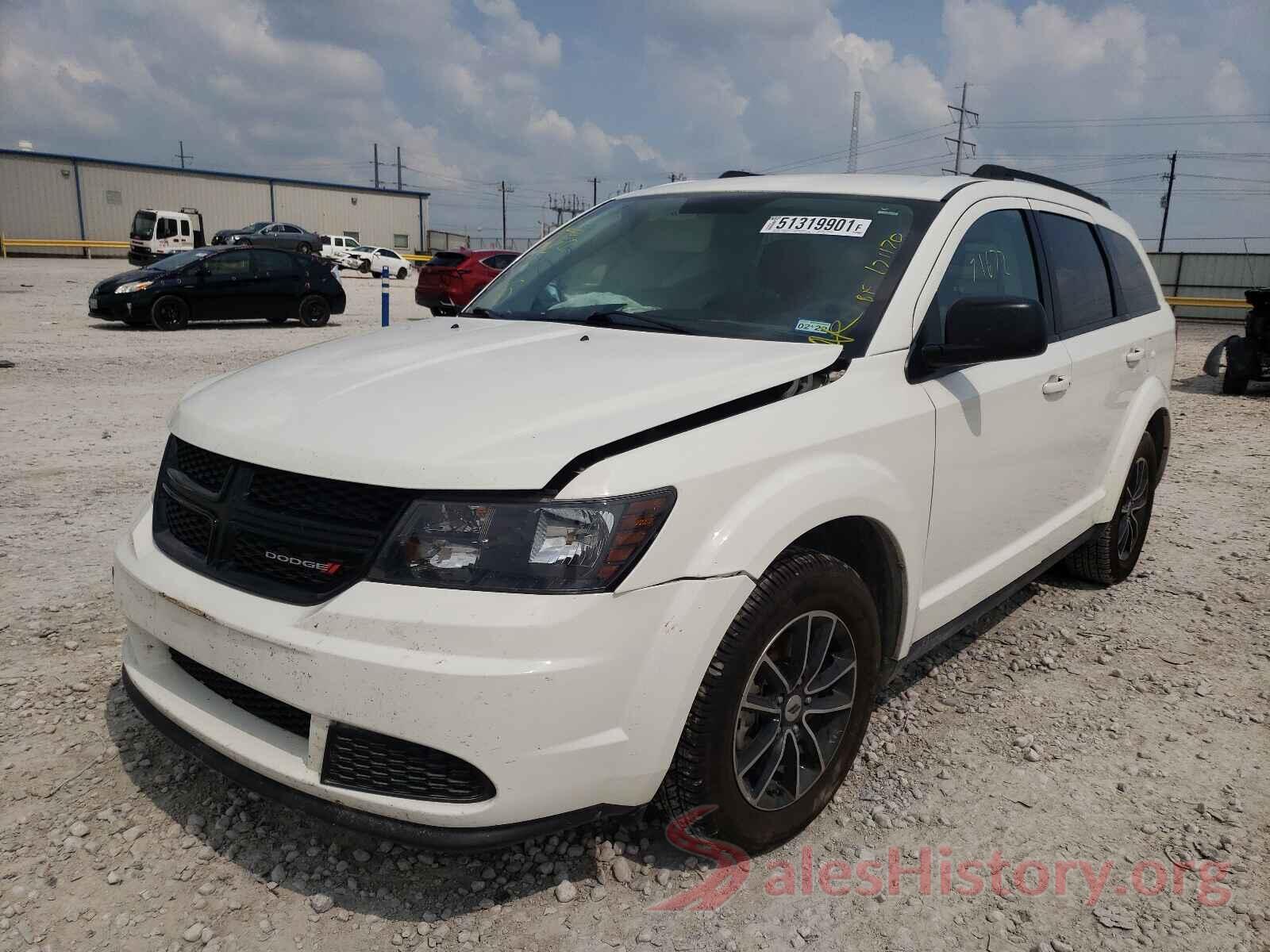 3C4PDCABXJT171170 2018 DODGE JOURNEY