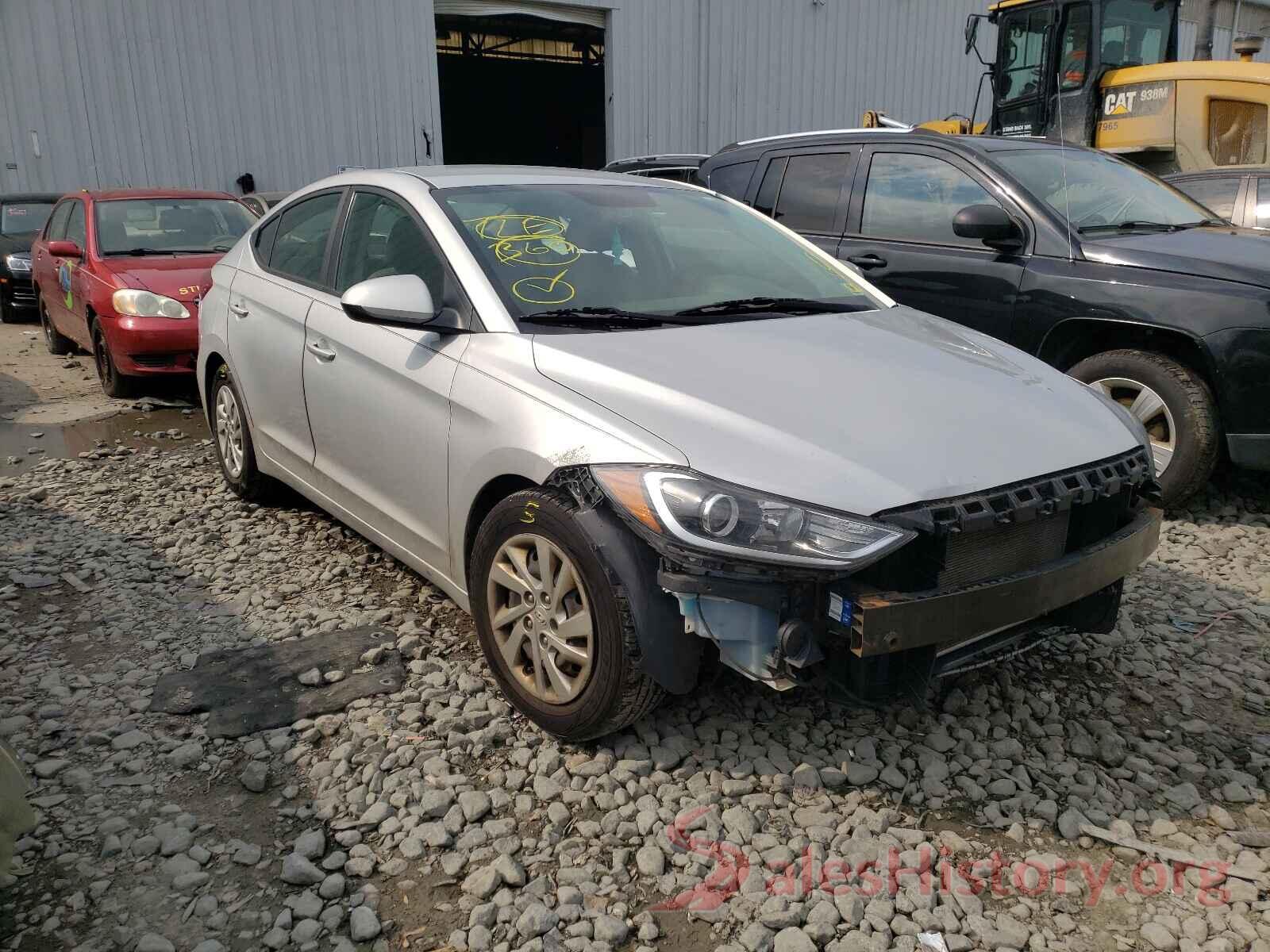 KMHD74LF5HU393384 2017 HYUNDAI ELANTRA