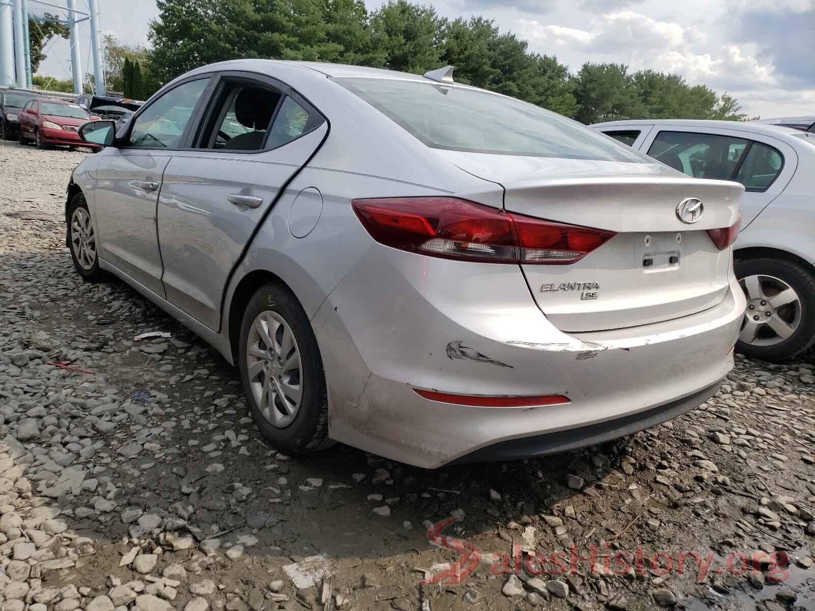 KMHD74LF5HU393384 2017 HYUNDAI ELANTRA