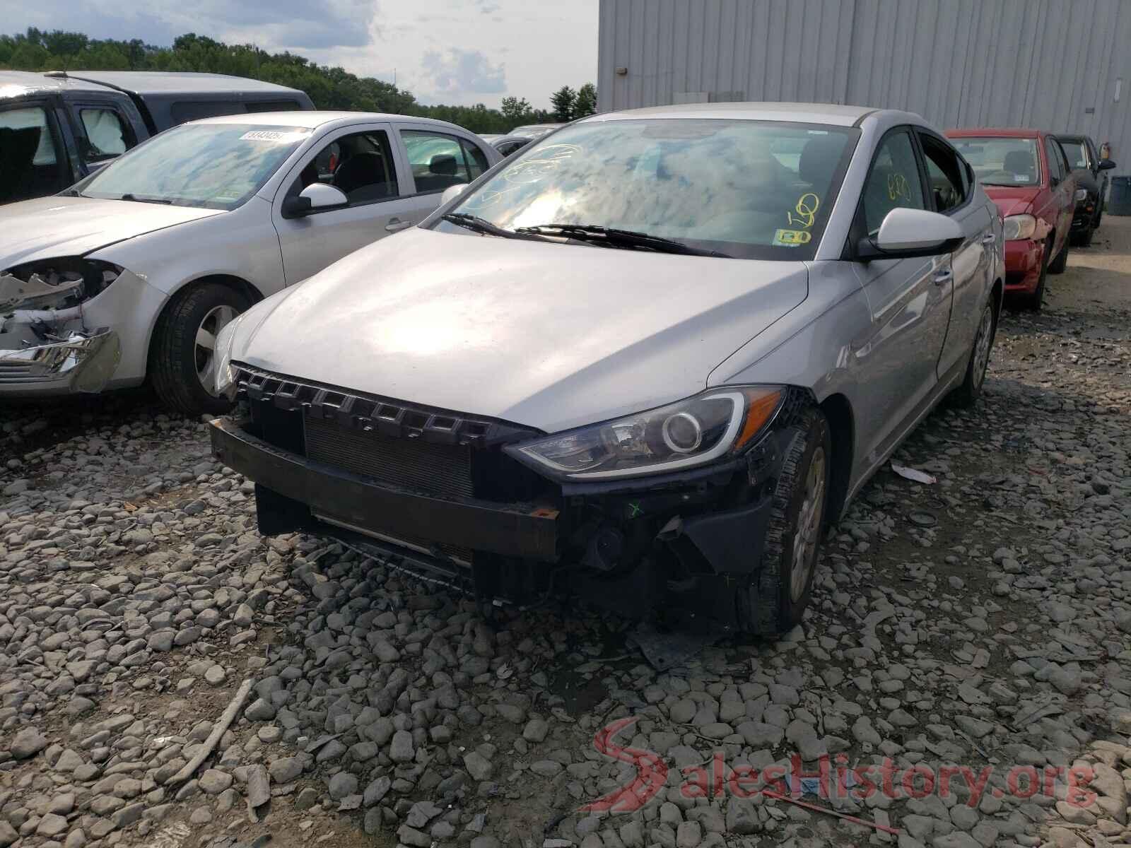 KMHD74LF5HU393384 2017 HYUNDAI ELANTRA