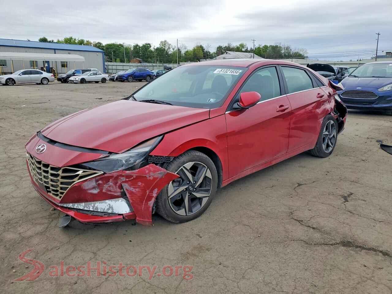 KMHLN4AG4MU099580 2021 HYUNDAI ELANTRA