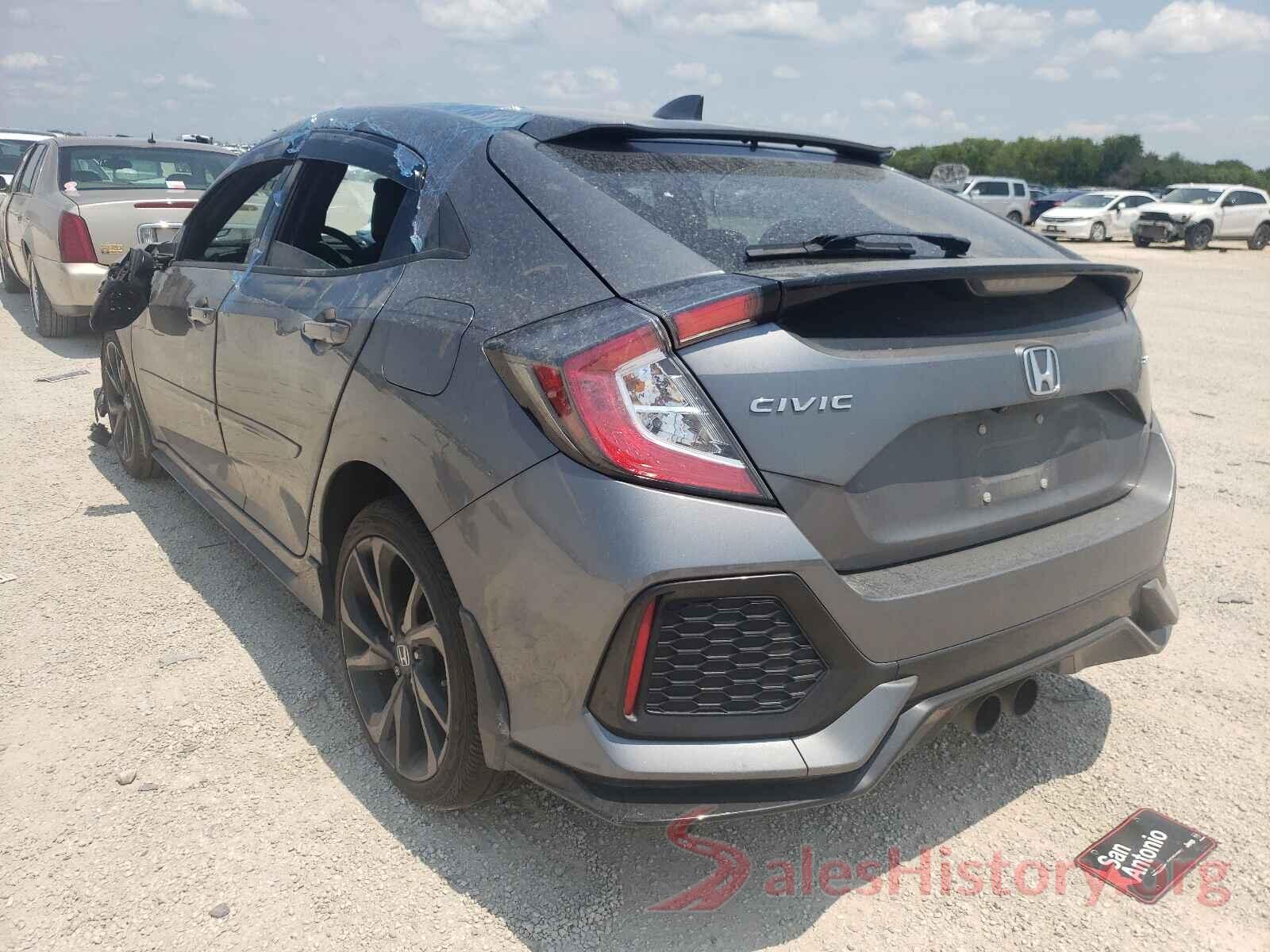 SHHFK7H44JU221560 2018 HONDA CIVIC