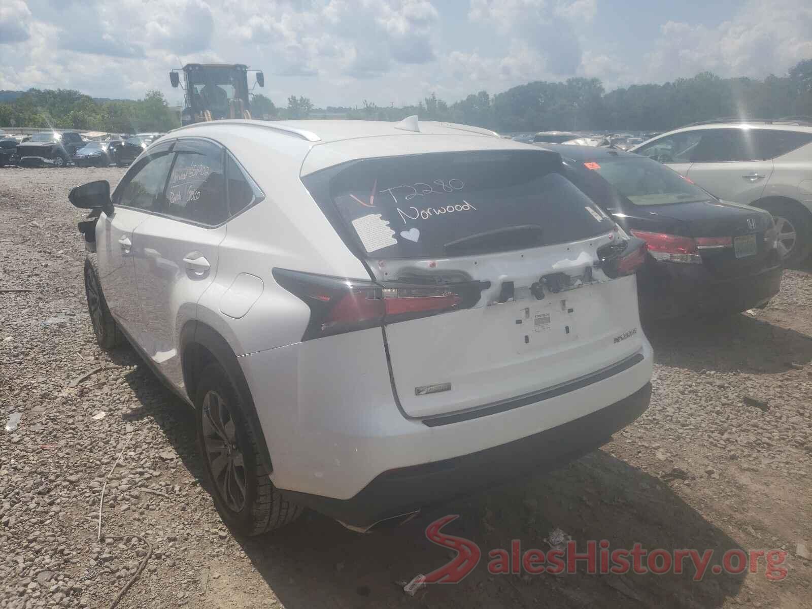 JTJYARBZ2H2051240 2017 LEXUS NX