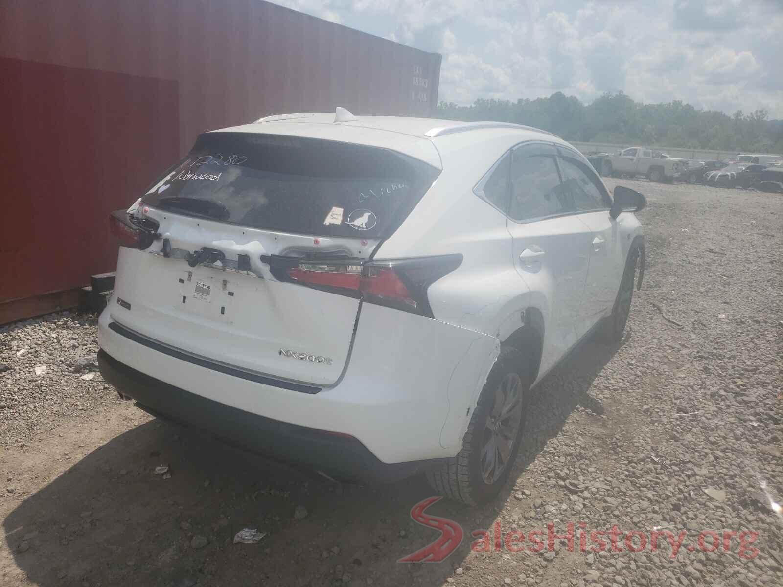 JTJYARBZ2H2051240 2017 LEXUS NX