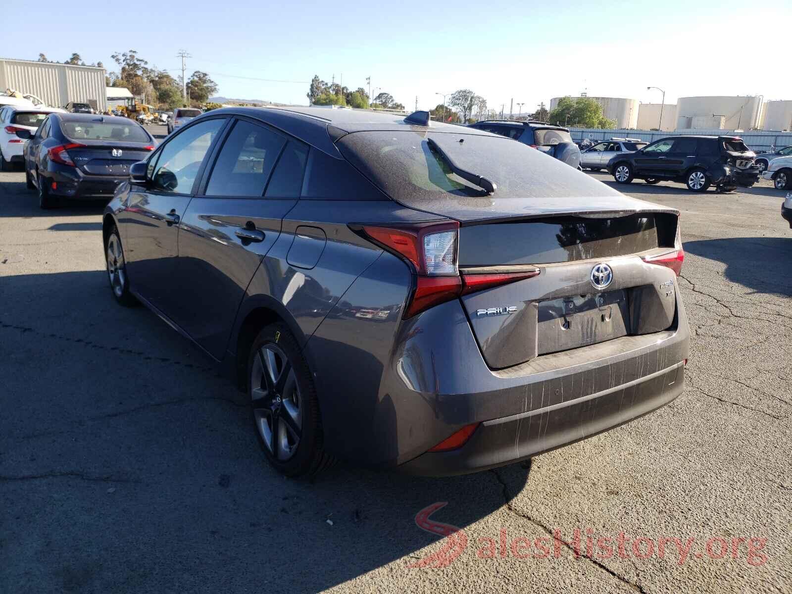 JTDKAMFUXM3126846 2021 TOYOTA PRIUS