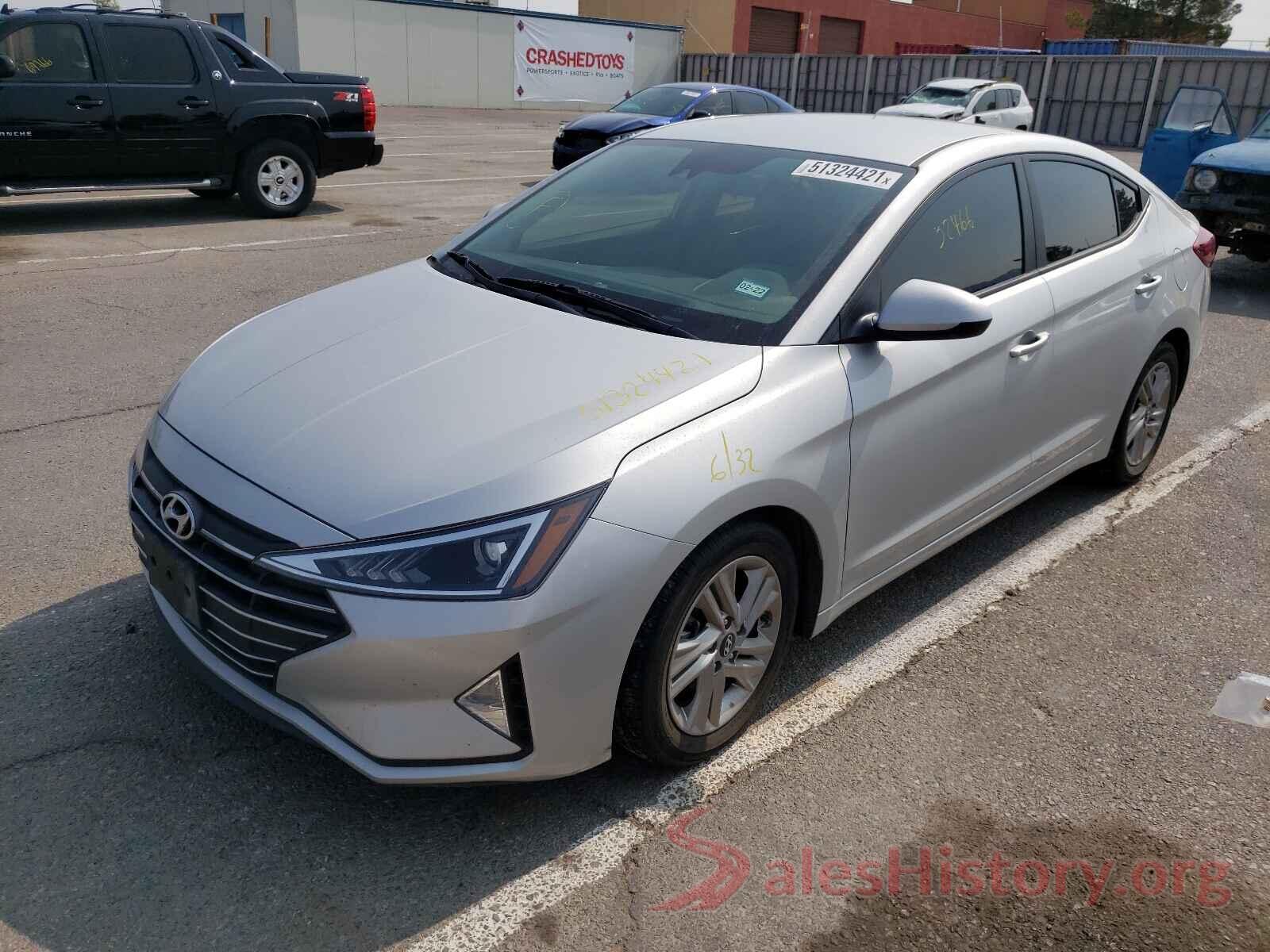 5NPD84LF9KH462614 2019 HYUNDAI ELANTRA