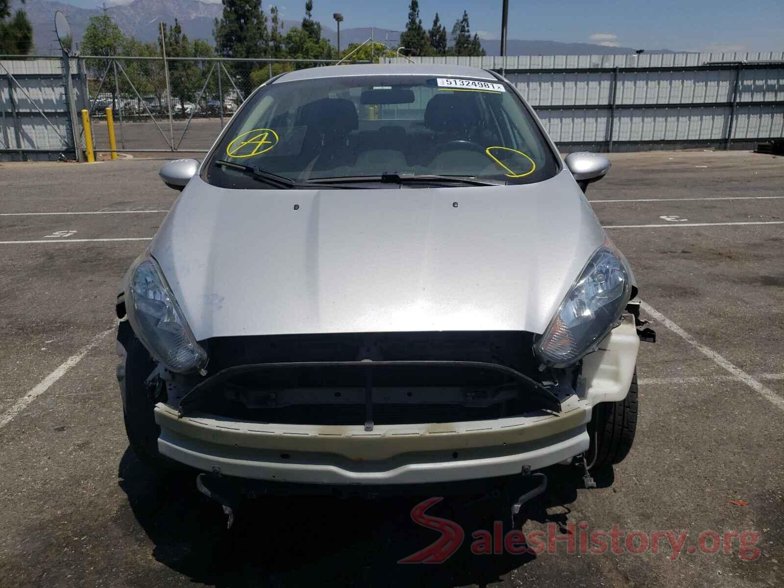 3FADP4BJ7GM175207 2016 FORD FIESTA