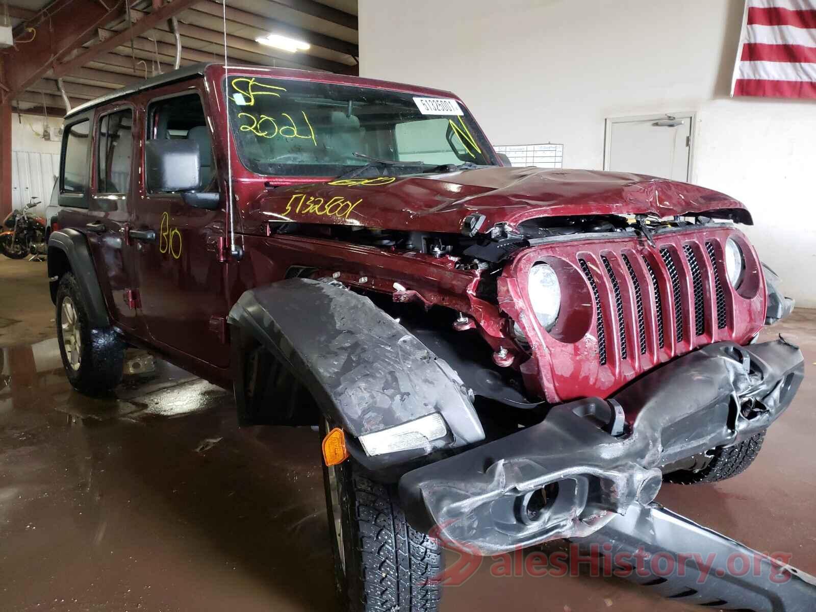 1C4HJXKN7MW634054 2021 JEEP WRANGLER