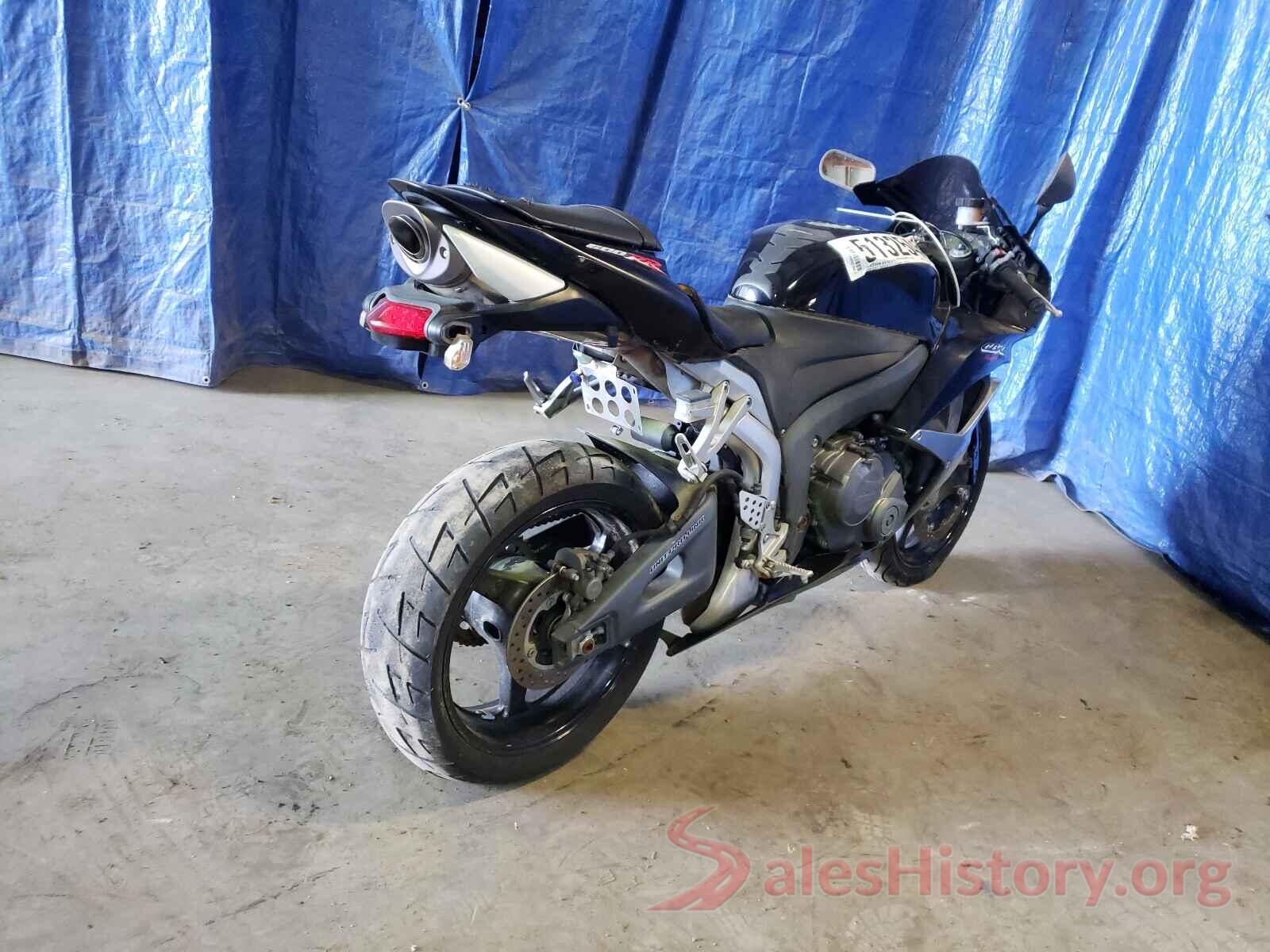 JH2PC40077M012458 2007 HONDA CBR CYCLE