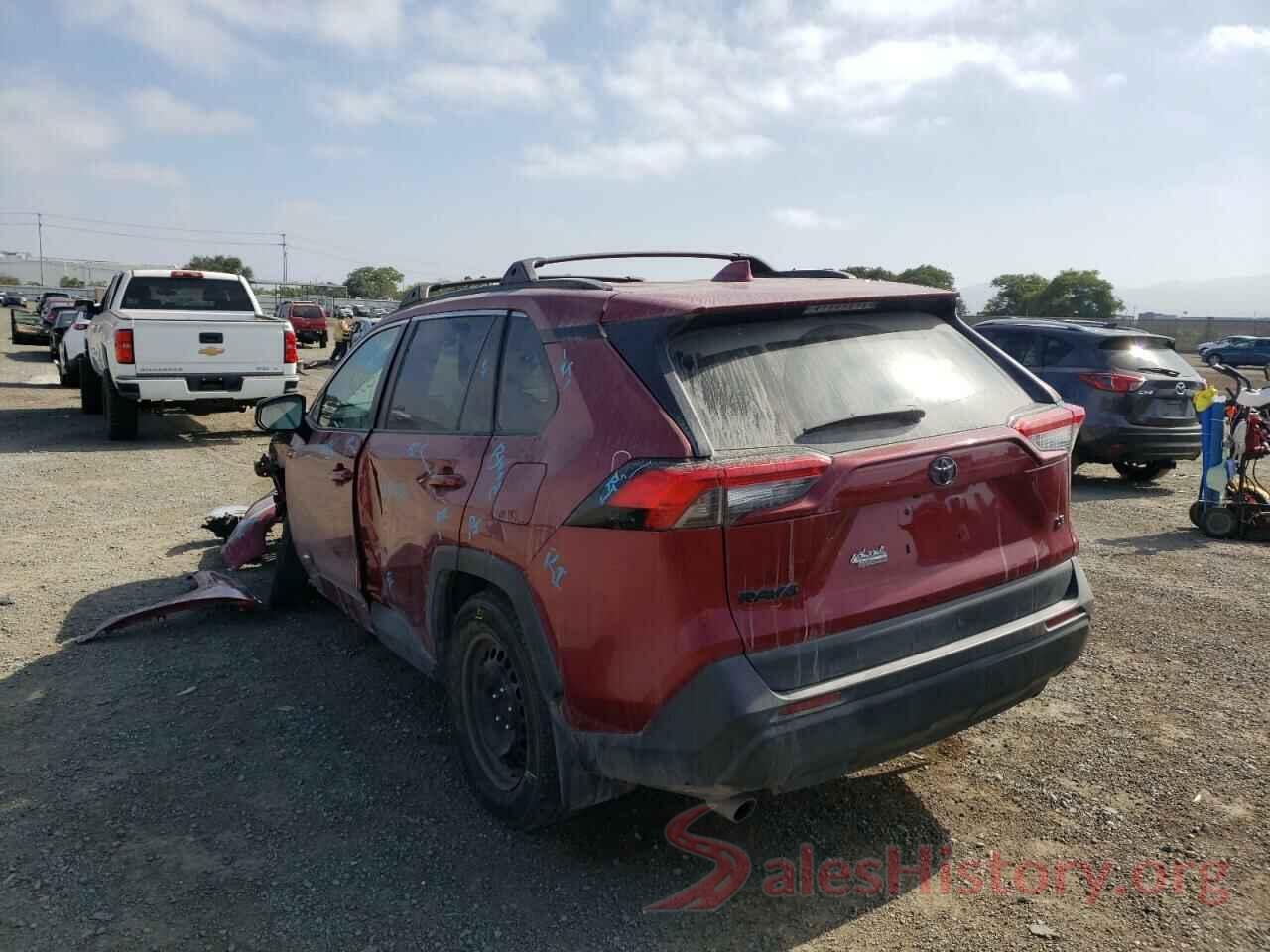 2T3H1RFV2LW075421 2020 TOYOTA RAV4