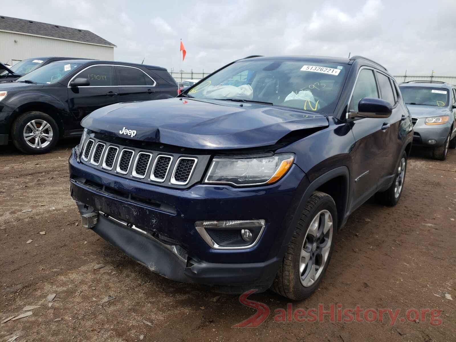 3C4NJDCB2JT136593 2018 JEEP COMPASS