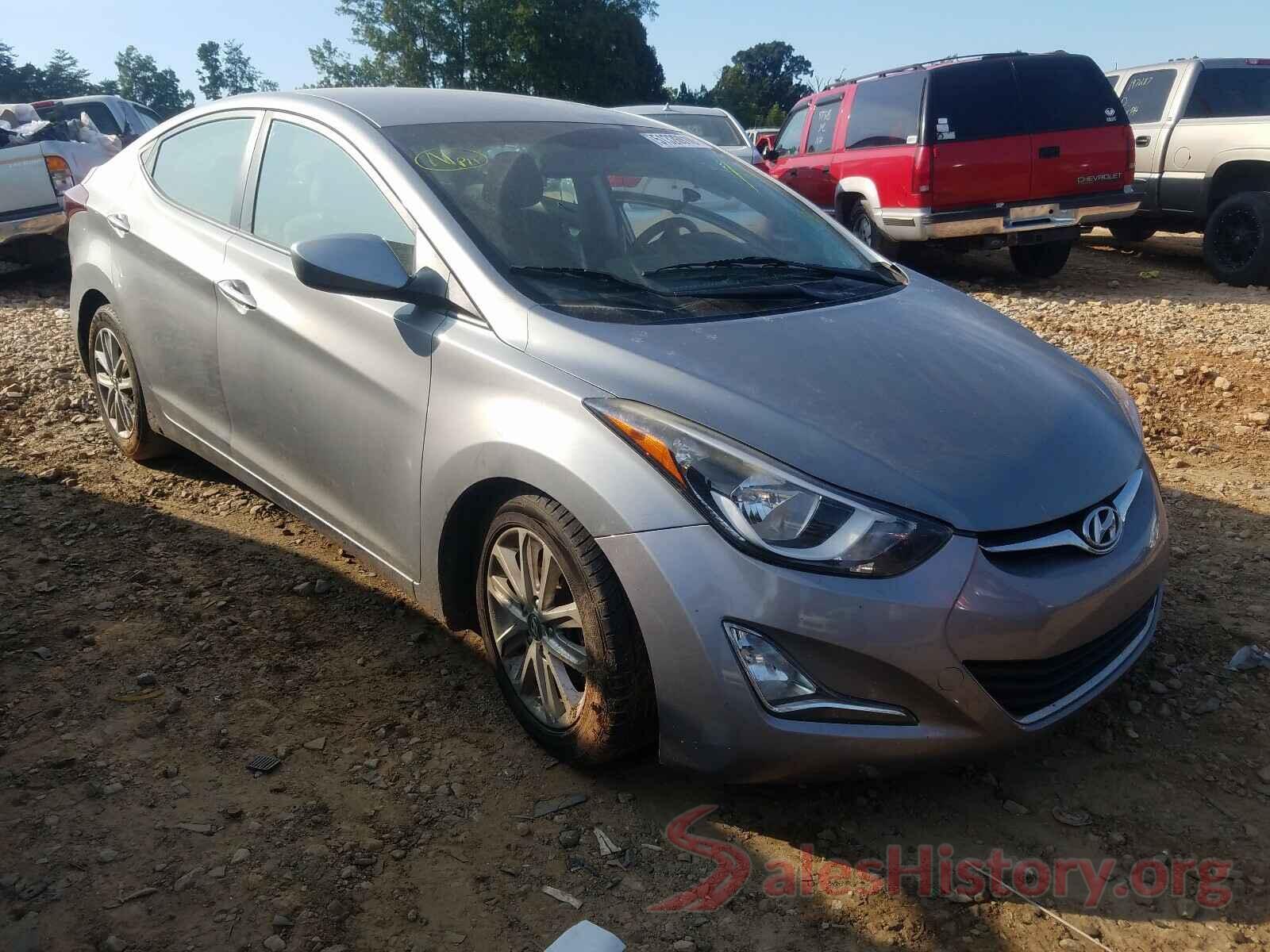 KMHDH4AE3FU420389 2015 HYUNDAI ELANTRA