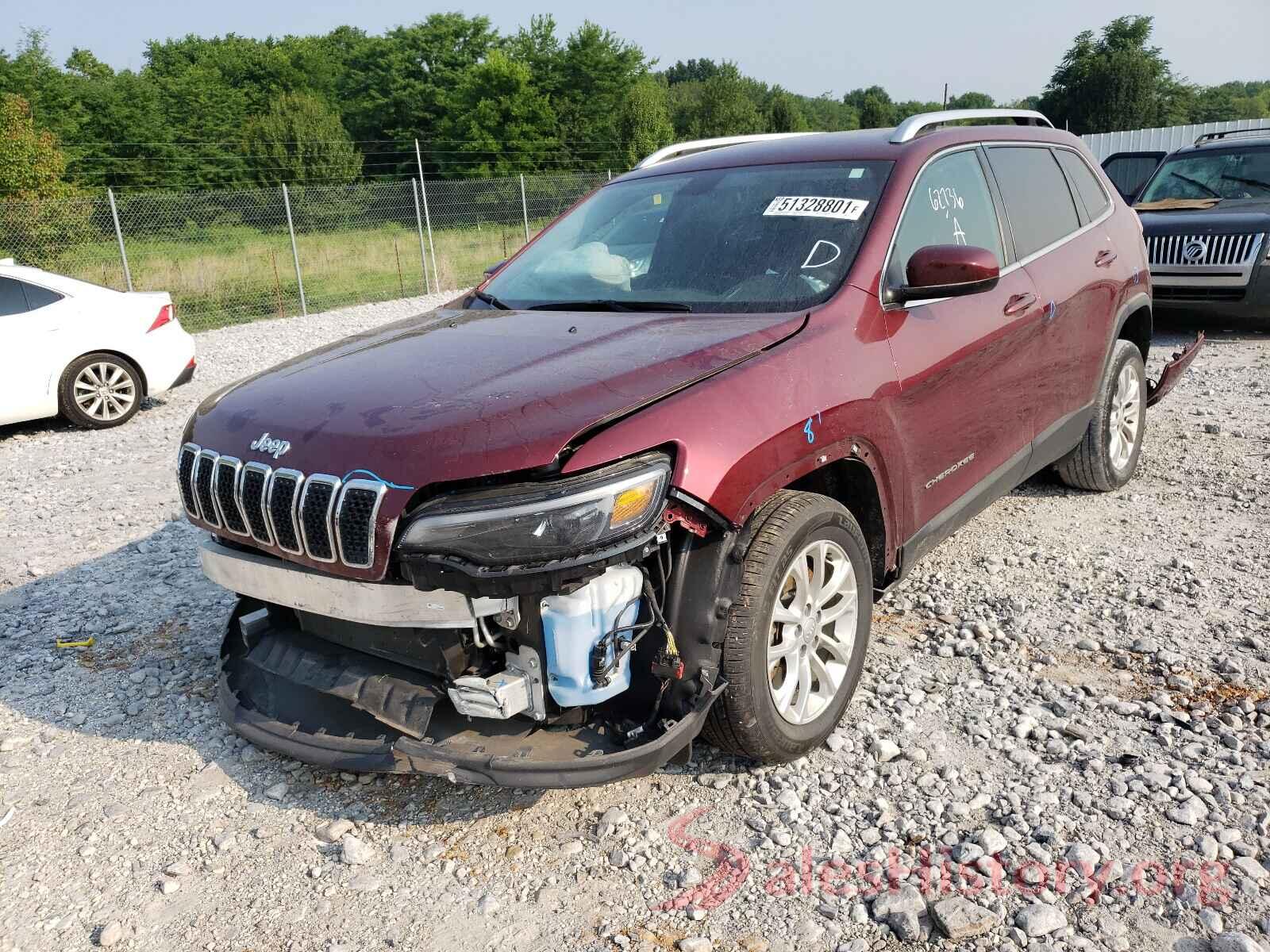 1C4PJLCB0KD381922 2019 JEEP CHEROKEE