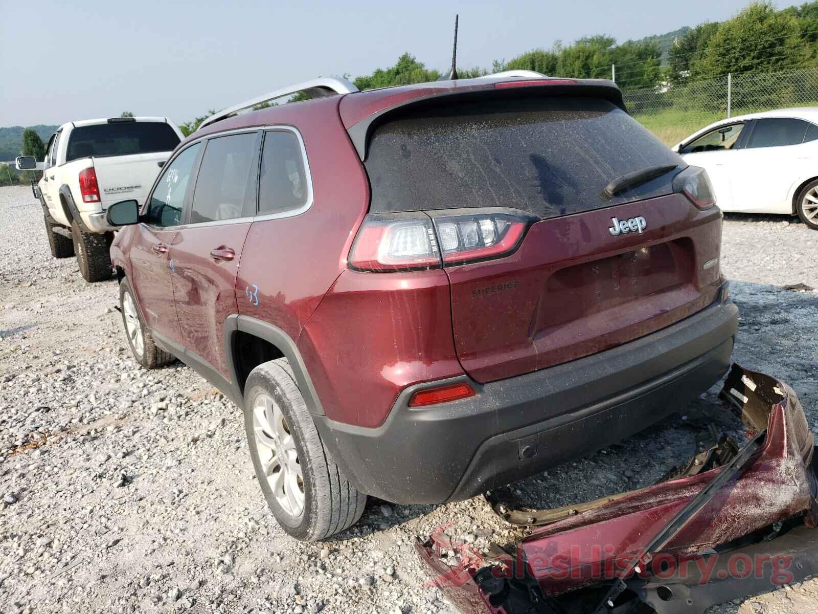 1C4PJLCB0KD381922 2019 JEEP CHEROKEE