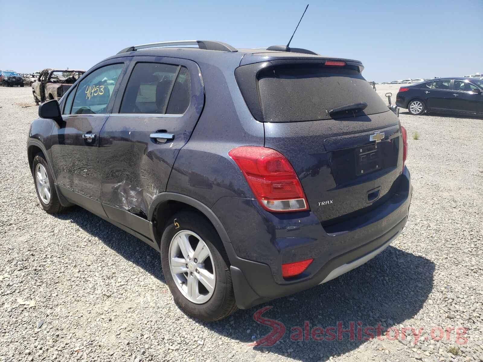 3GNCJLSB5KL207975 2019 CHEVROLET TRAX