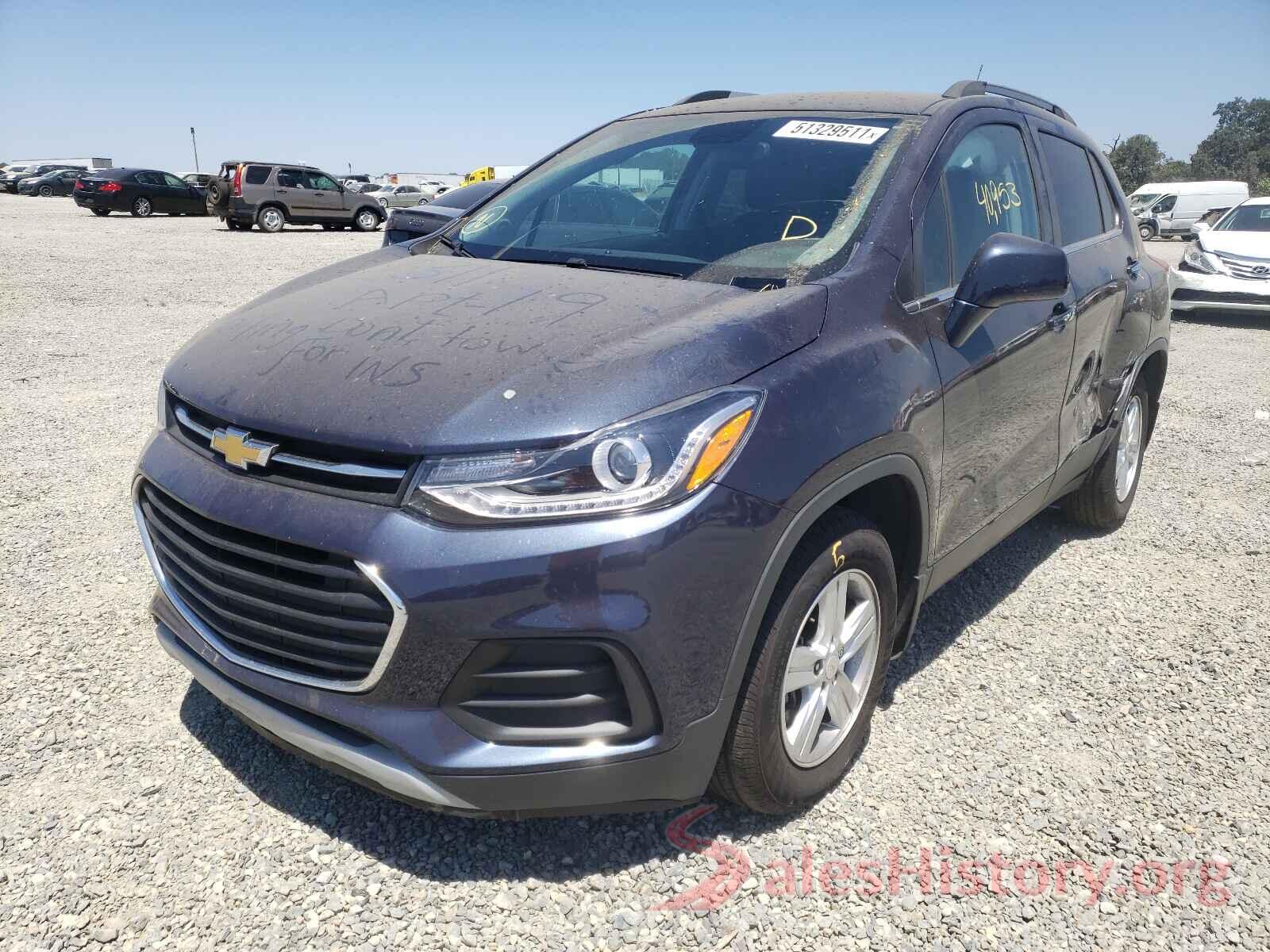 3GNCJLSB5KL207975 2019 CHEVROLET TRAX