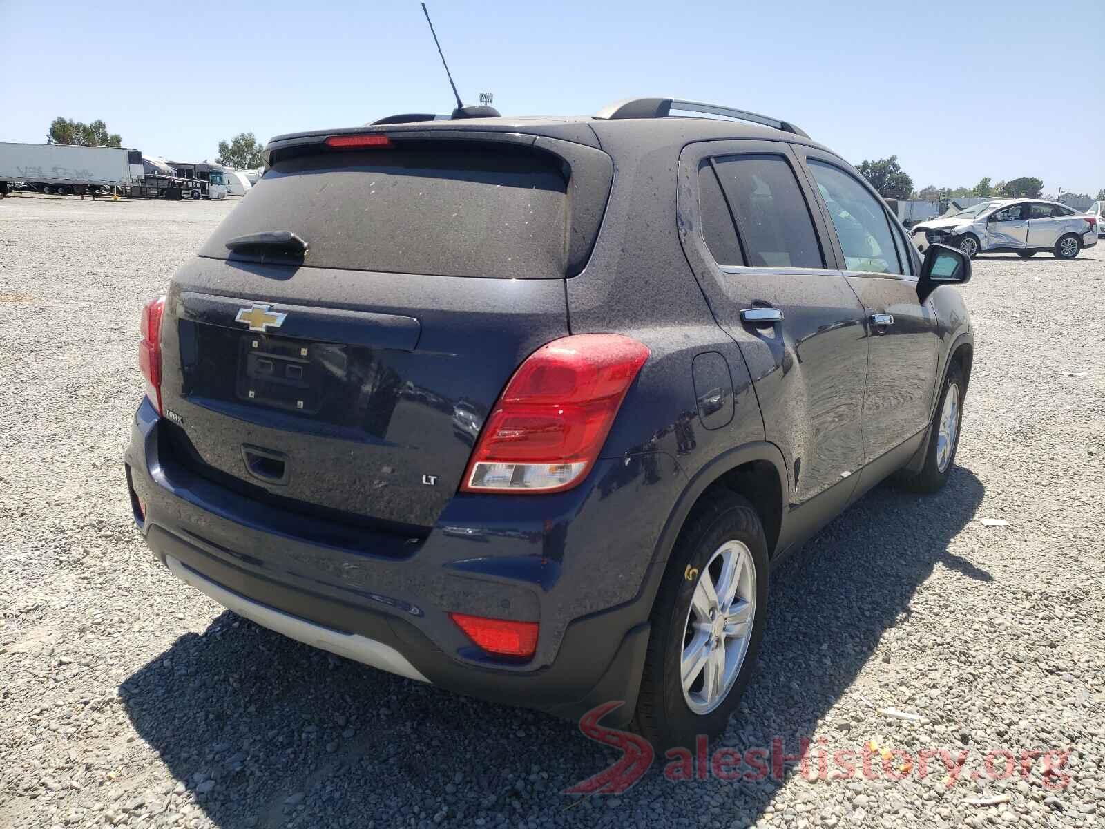 3GNCJLSB5KL207975 2019 CHEVROLET TRAX