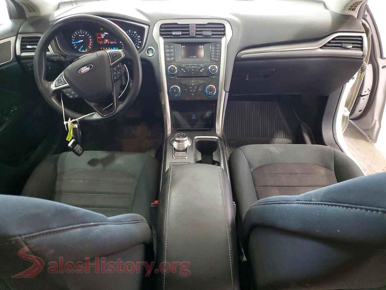2017 FORD FUSION VIN 3FA6P0H71HR173339, interior dashboard