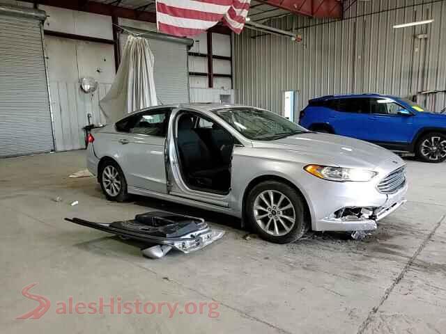2017 FORD FUSION VIN 3FA6P0H71HR173339, damage close-up