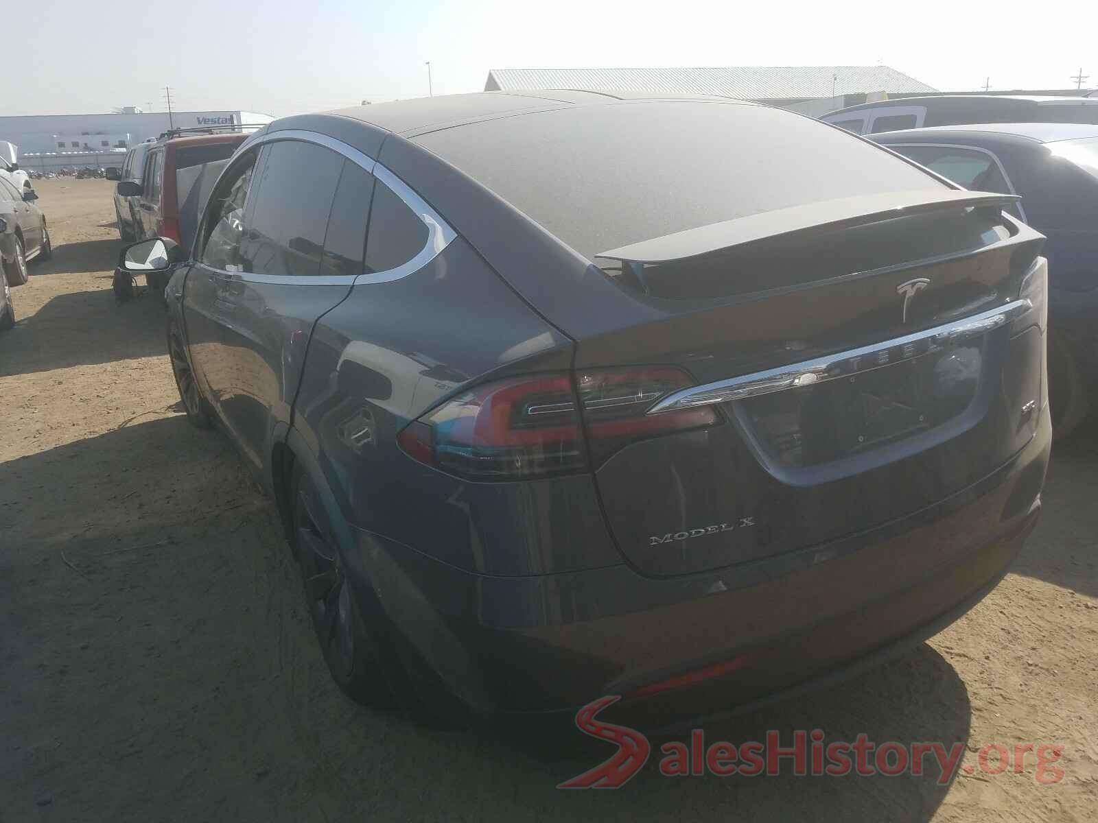 5YJXCBE27HF054887 2017 TESLA MODEL X